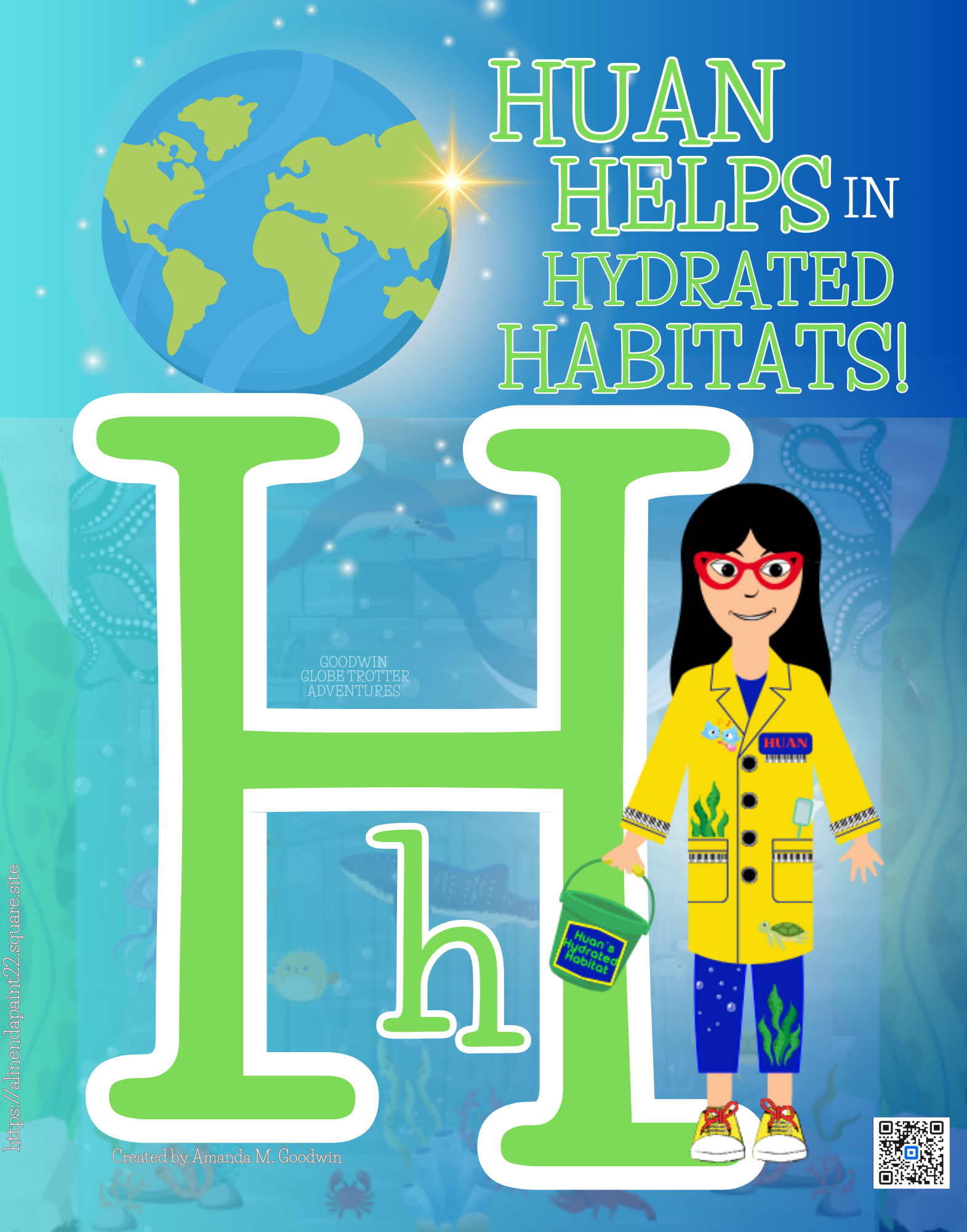 Huan Helps in Hydrated Habitats - A Goodwin Globetrotter Adventure Jigsaw Puzzle product thumbnail image Huan Helps in Hydrated Habitats - A Goodwin Globetrotter Adventure Jigsaw Puzzle product thumbnail image
