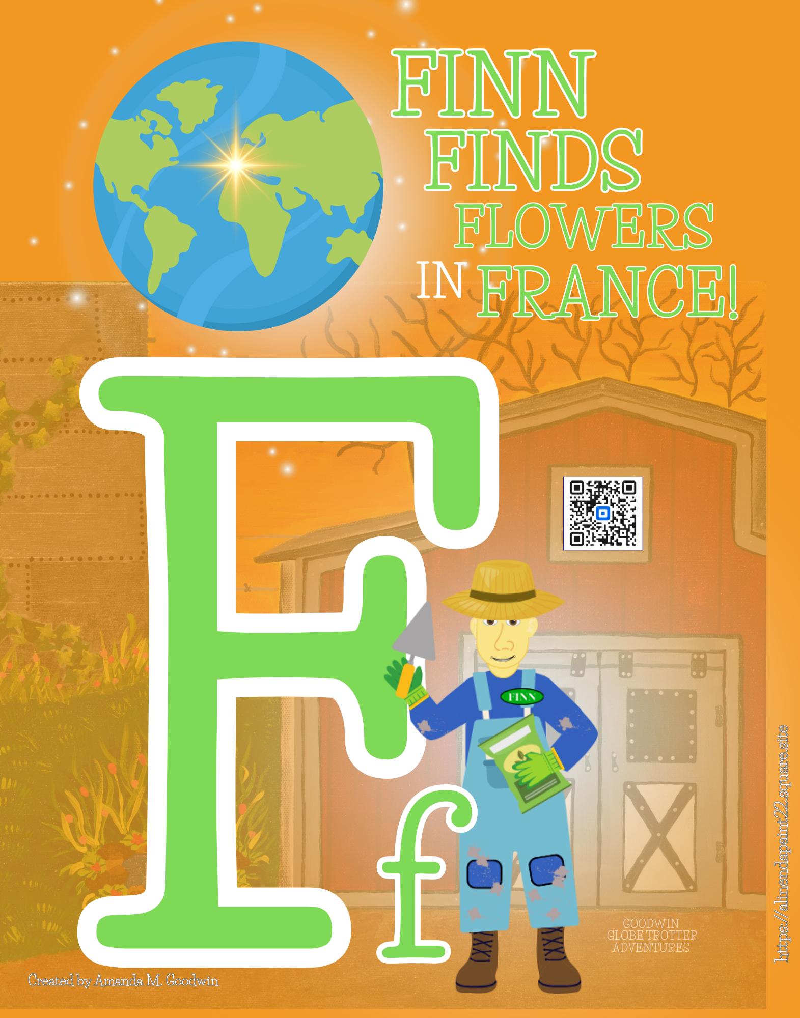 Finn Finds Flowers in France - A Goodwin Globetrotter Adventure Jigsaw Puzzle product thumbnail image Finn Finds Flowers in France - A Goodwin Globetrotter Adventure Jigsaw Puzzle product thumbnail image