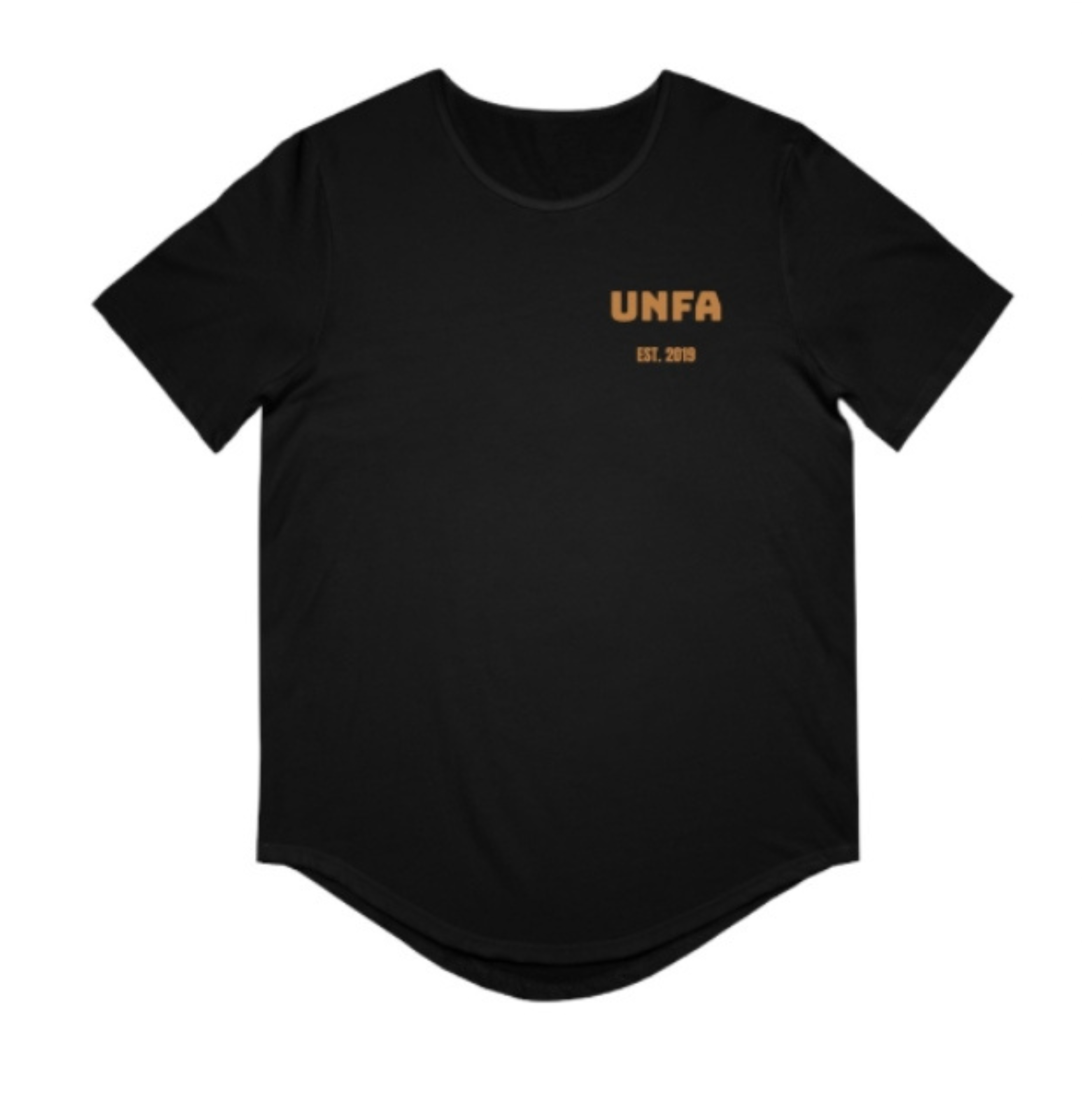 UNFA (EST. 2019) Men's Jersey Curved Hem Tee product thumbnail image UNFA (EST. 2019) Men's Jersey Curved Hem Tee product thumbnail image