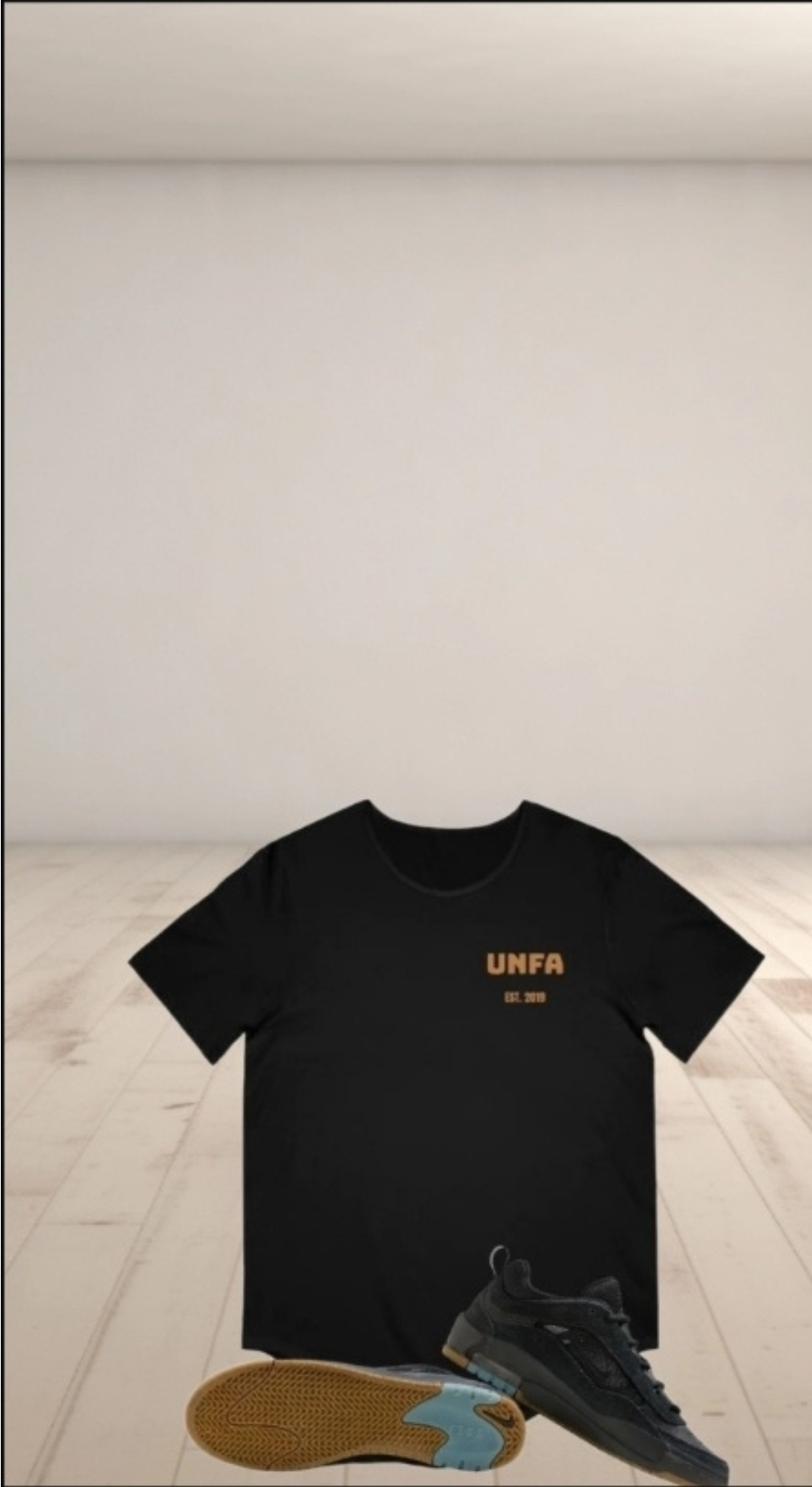 UNFA (EST. 2019) Men's Jersey Curved Hem Tee product thumbnail image UNFA (EST. 2019) Men's Jersey Curved Hem Tee product thumbnail image