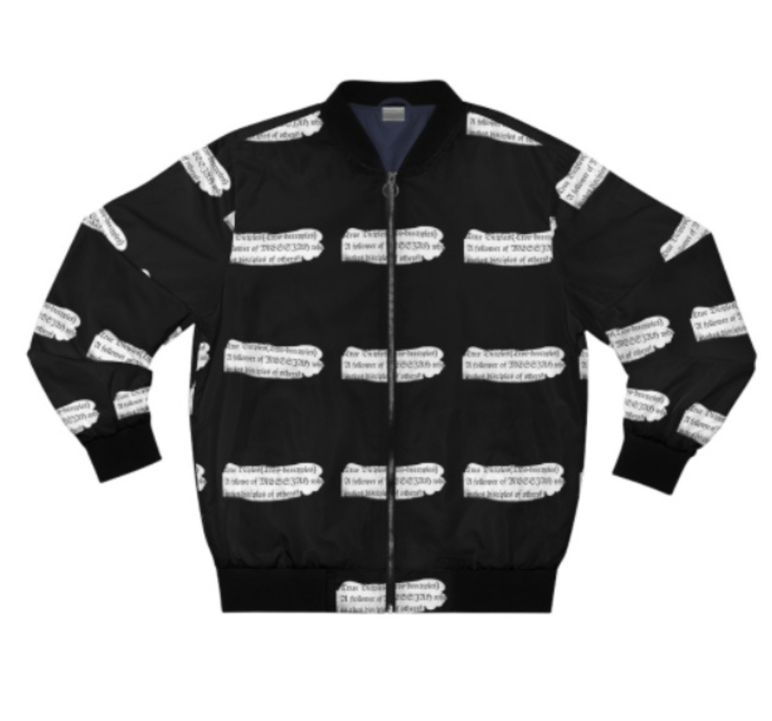 True Disciples (Acronym) Men's Bomber Jacket (AOP) For Believers Of The Way True Disciples (Acronym) Men's Bomber Jacket (AOP) For Believers Of The Way