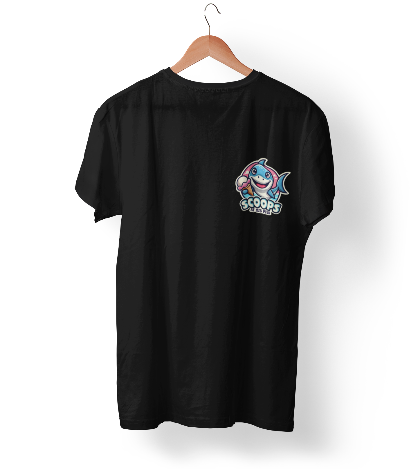 Scoops - Logo Tee Front + Back - Gildan Unisex Softstyle Shirt product thumbnail image Scoops - Logo Tee Front + Back - Gildan Unisex Softstyle Shirt product thumbnail image