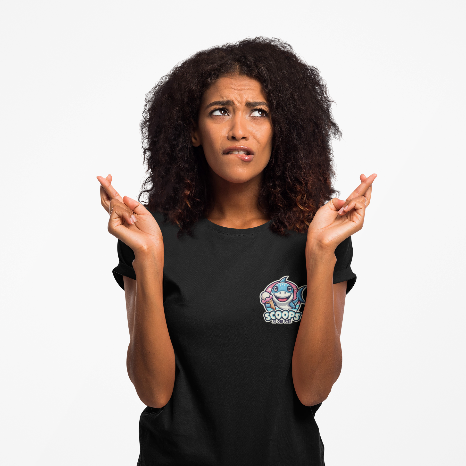 Scoops - Logo Tee Front + Back - Gildan Unisex Softstyle Shirt product thumbnail image