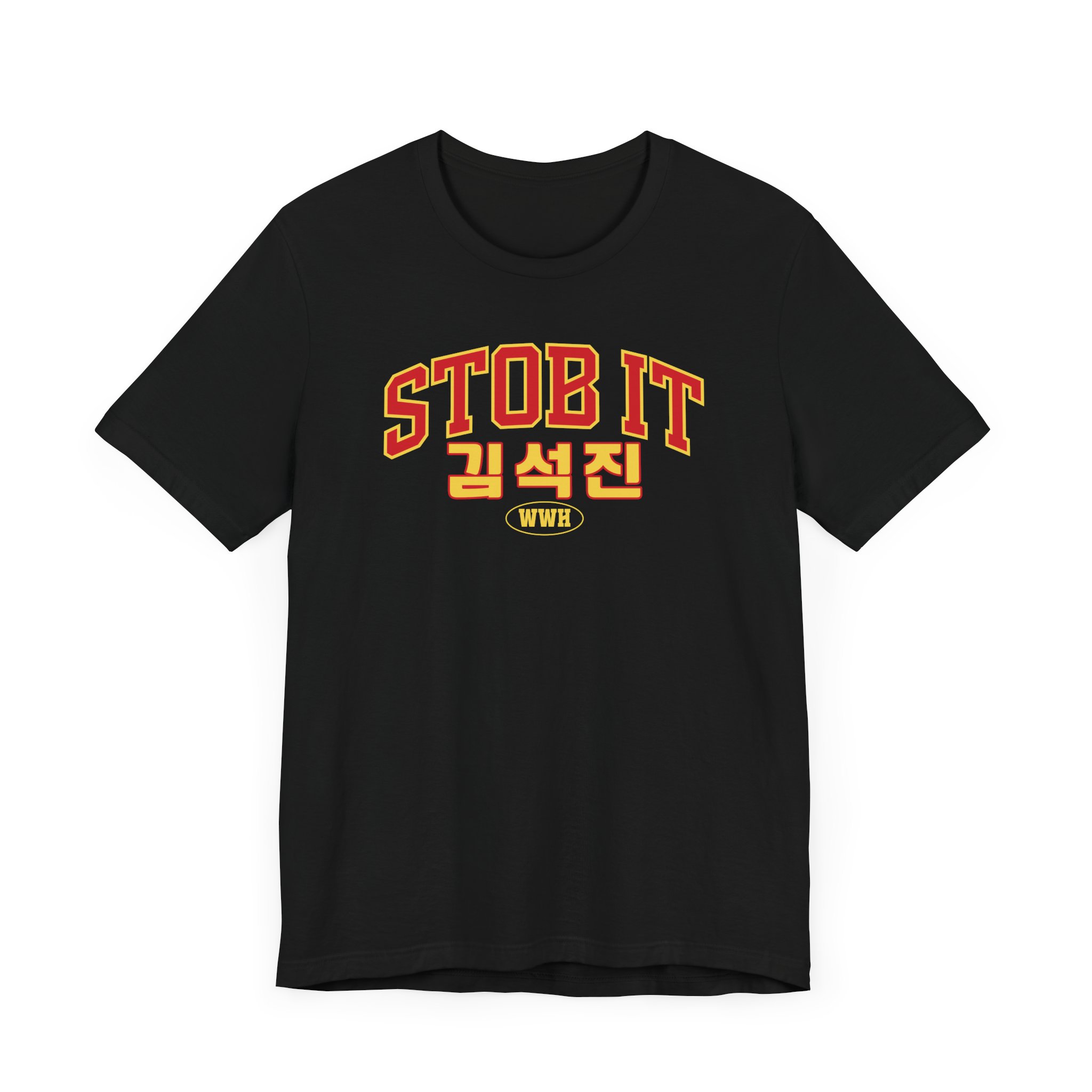 Jin Stob It Unisex Tee, Designed for Army by Army product thumbnail image Jin Stob It Unisex Tee, Designed for Army by Army product thumbnail image