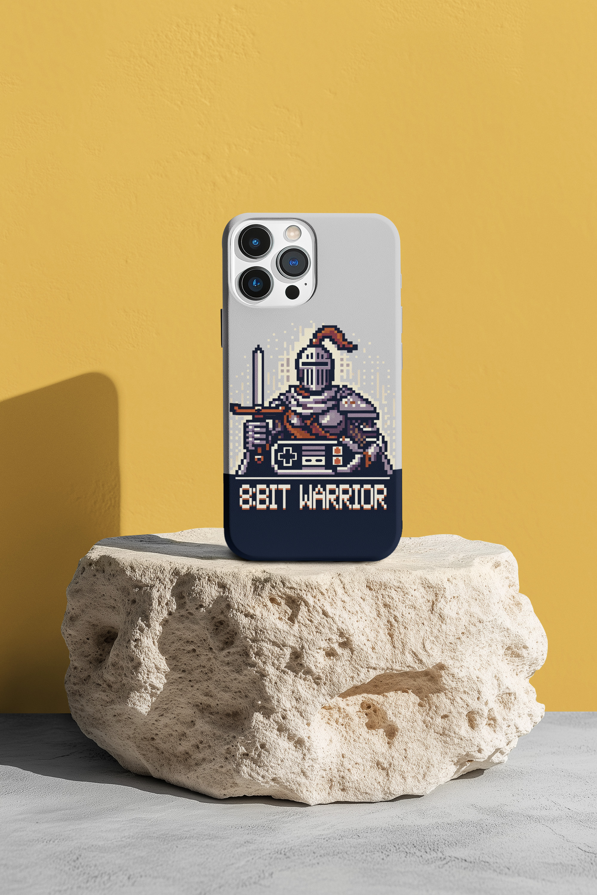 8-Bit Warrior Tough Phone Case - Retro Gamer Style, Perfect for Gamers and Geek Culture product thumbnail image