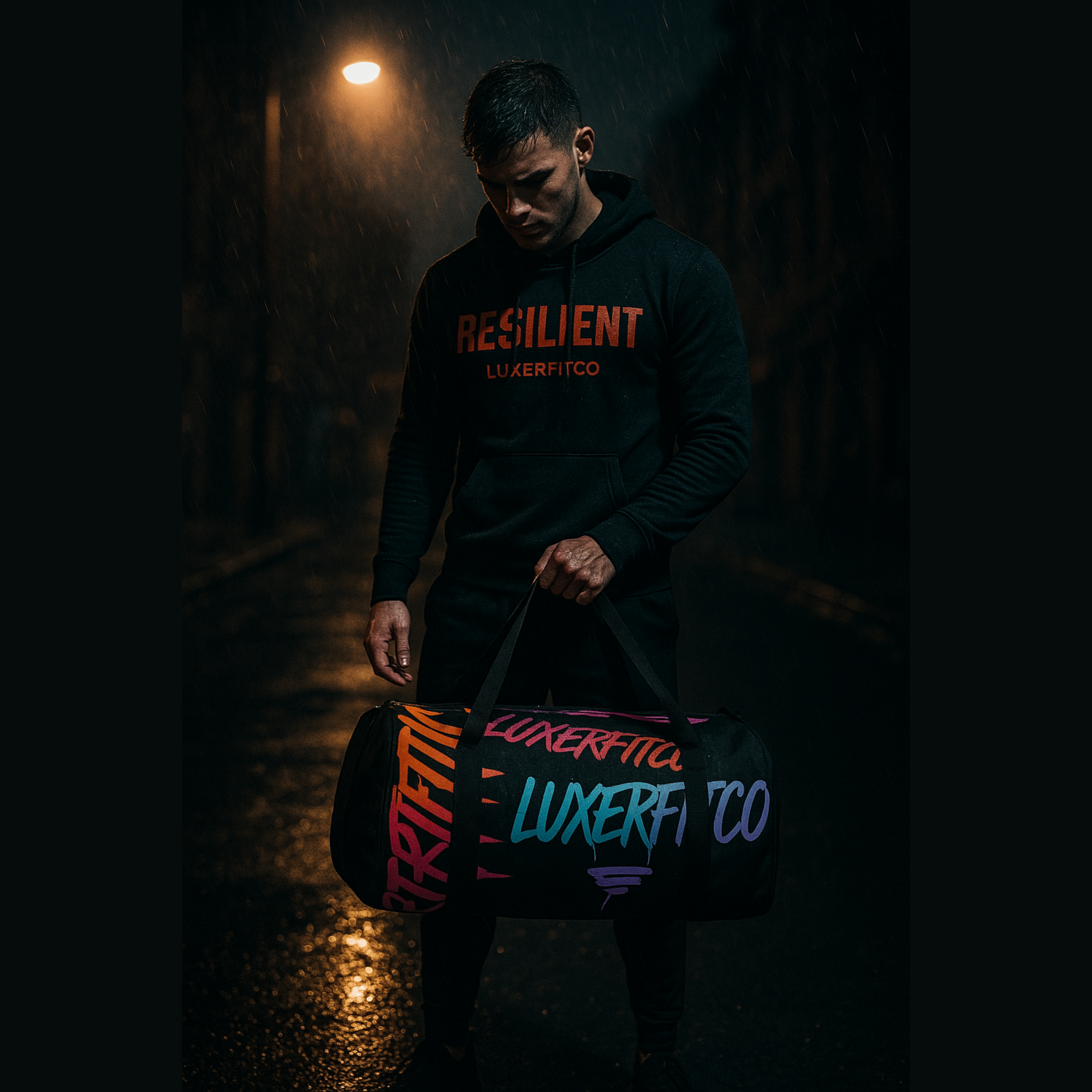 LIMITED TIME ONLY Graffiti Style Luxerfitco Duffel Bag