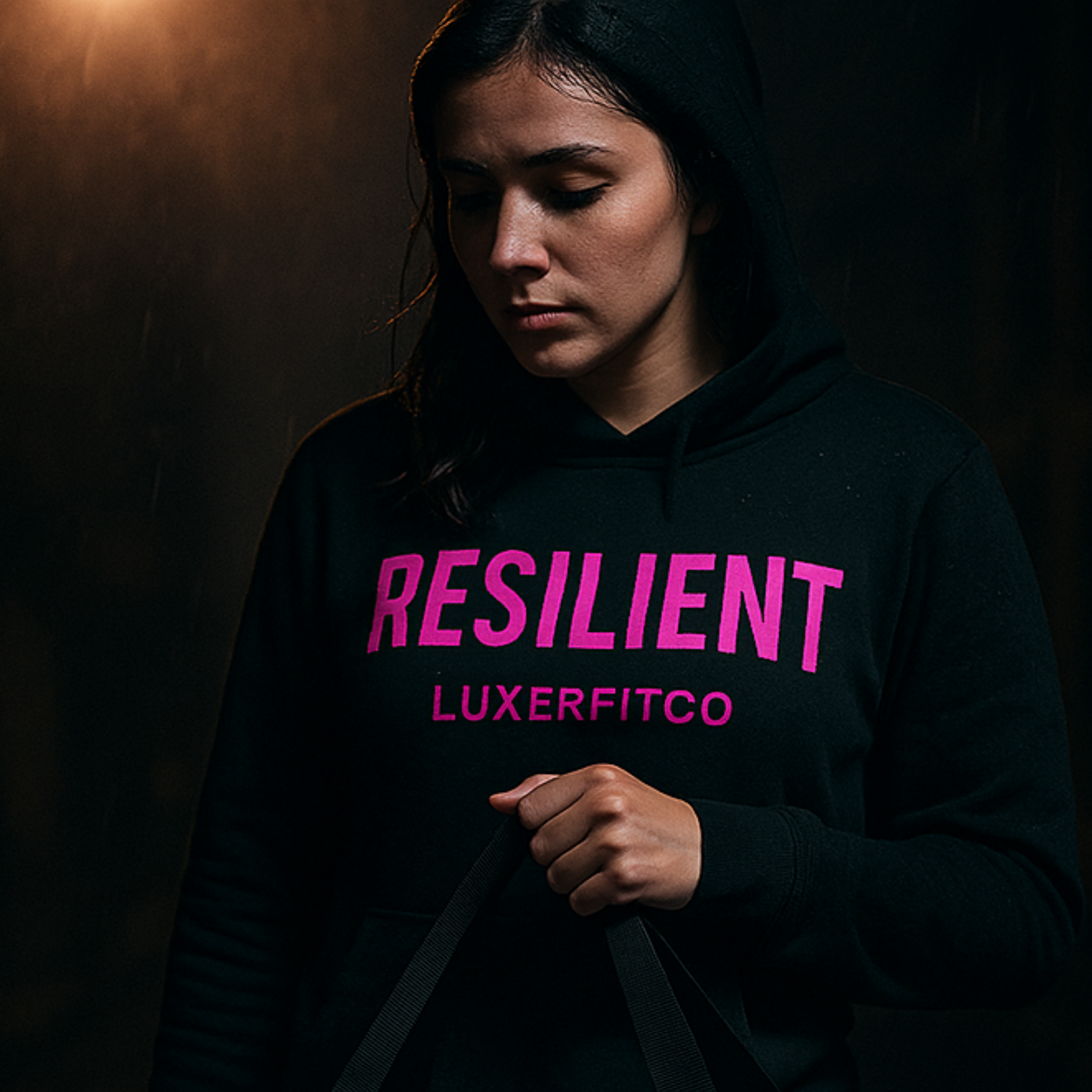 Resilient Women's Organic Hoodie  product thumbnail image