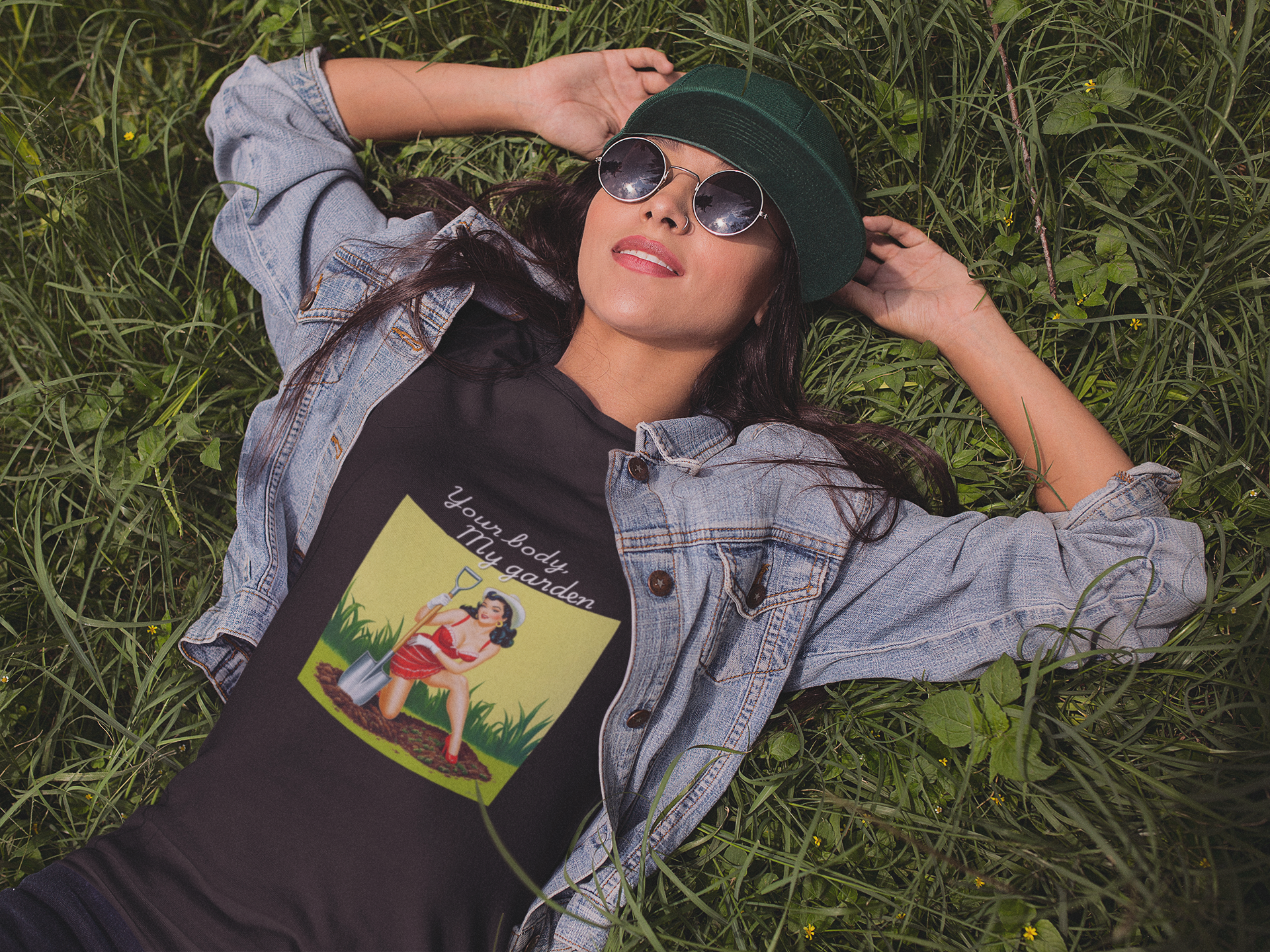 Empowerment Tee "Your Body, My Garden", Women's Rights Shirt, Feminist Apparel, Activist Clothing, Female Empowerment Top product thumbnail image