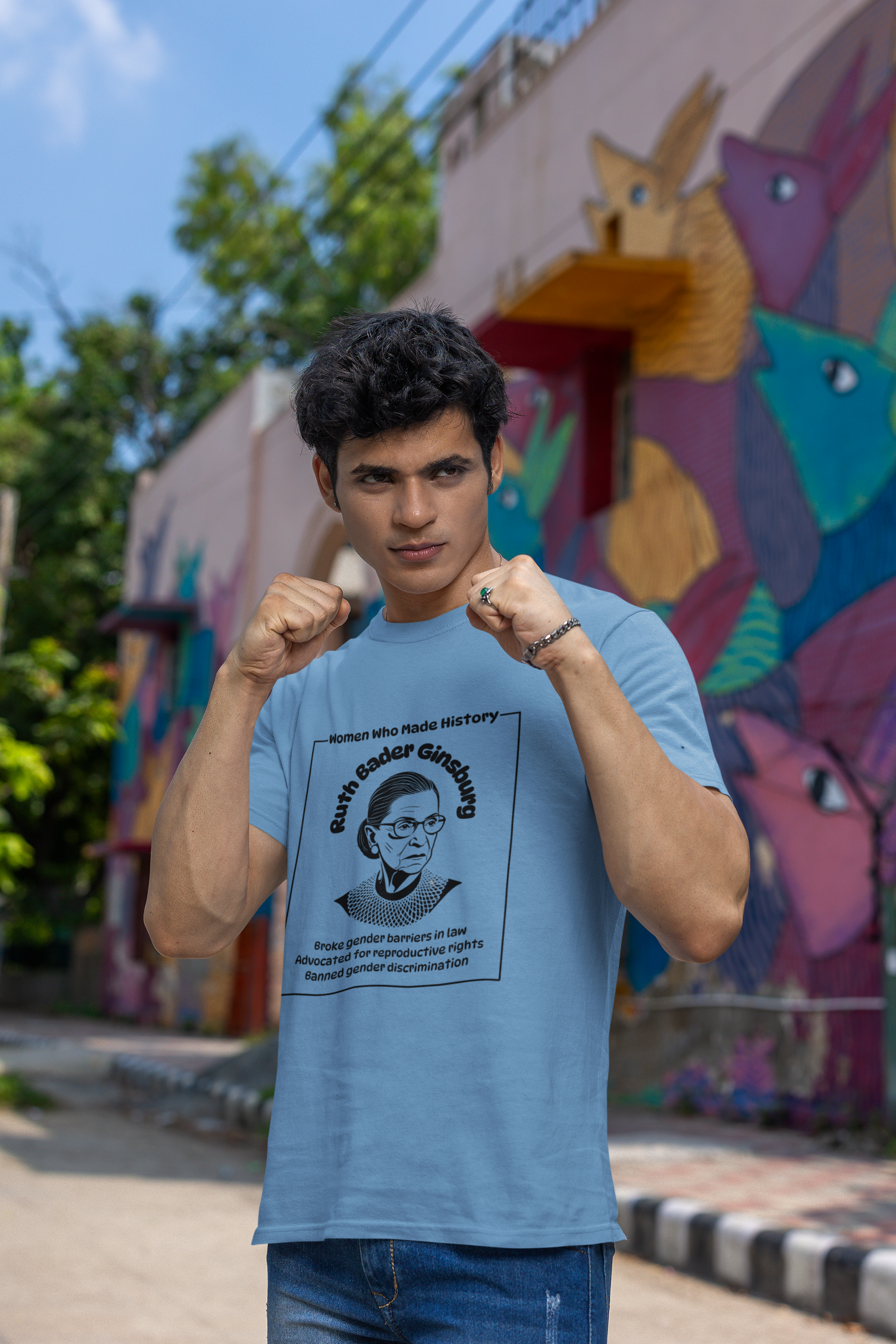 Empowered Women RBG Tee, Feminist T-Shirt, Women's Rights Apparel, Historical Women Shirt, Women Empowerment Gift product thumbnail image Empowered Women RBG Tee, Feminist T-Shirt, Women's Rights Apparel, Historical Women Shirt, Women Empowerment Gift product thumbnail image