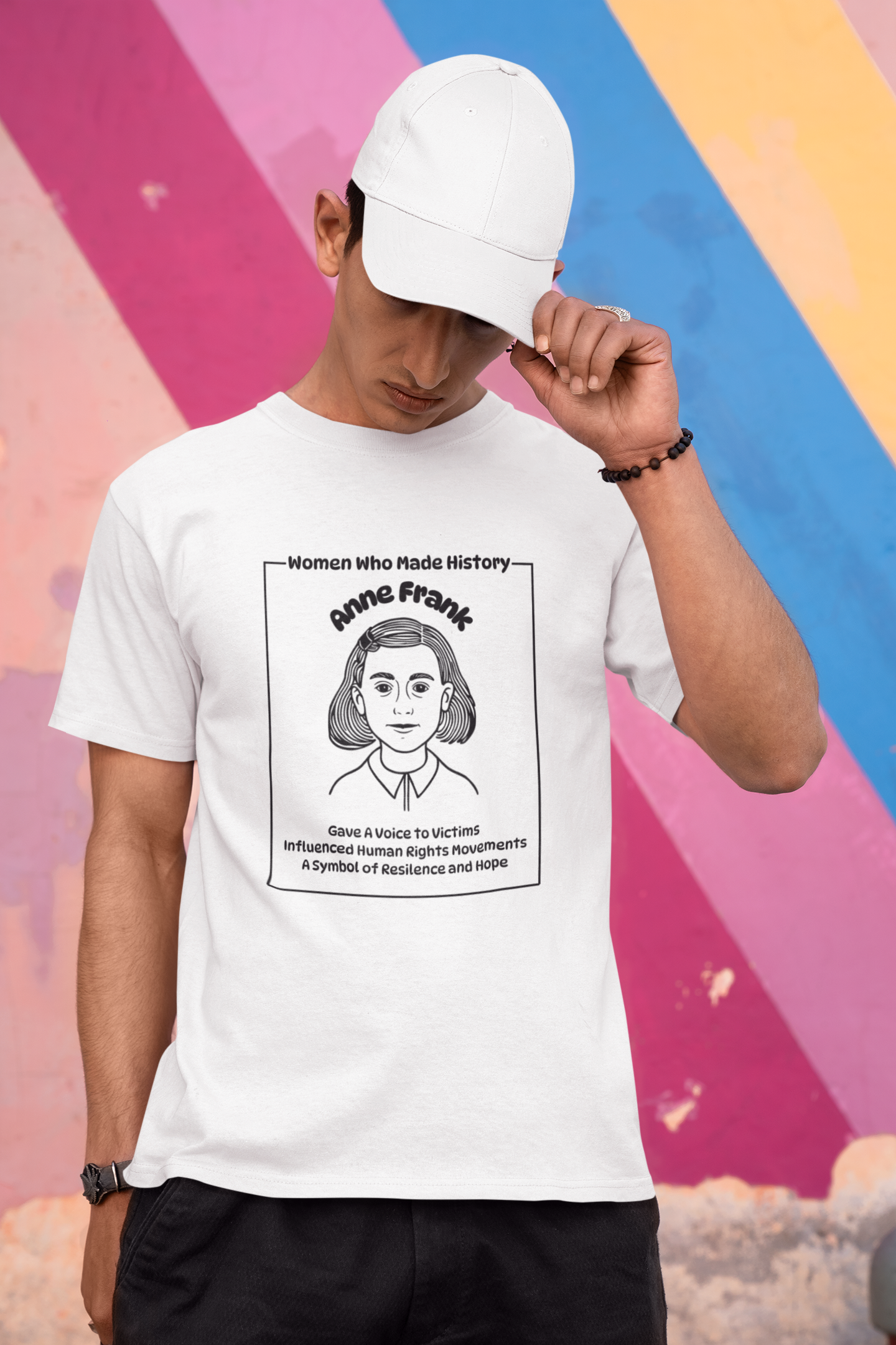 Empowered Women Anne Frank Tee, Feminist T-Shirt, Women's Rights Apparel, Historical Women Shirt, Women Empowerment Gift product thumbnail image Empowered Women Anne Frank Tee, Feminist T-Shirt, Women's Rights Apparel, Historical Women Shirt, Women Empowerment Gift product thumbnail image