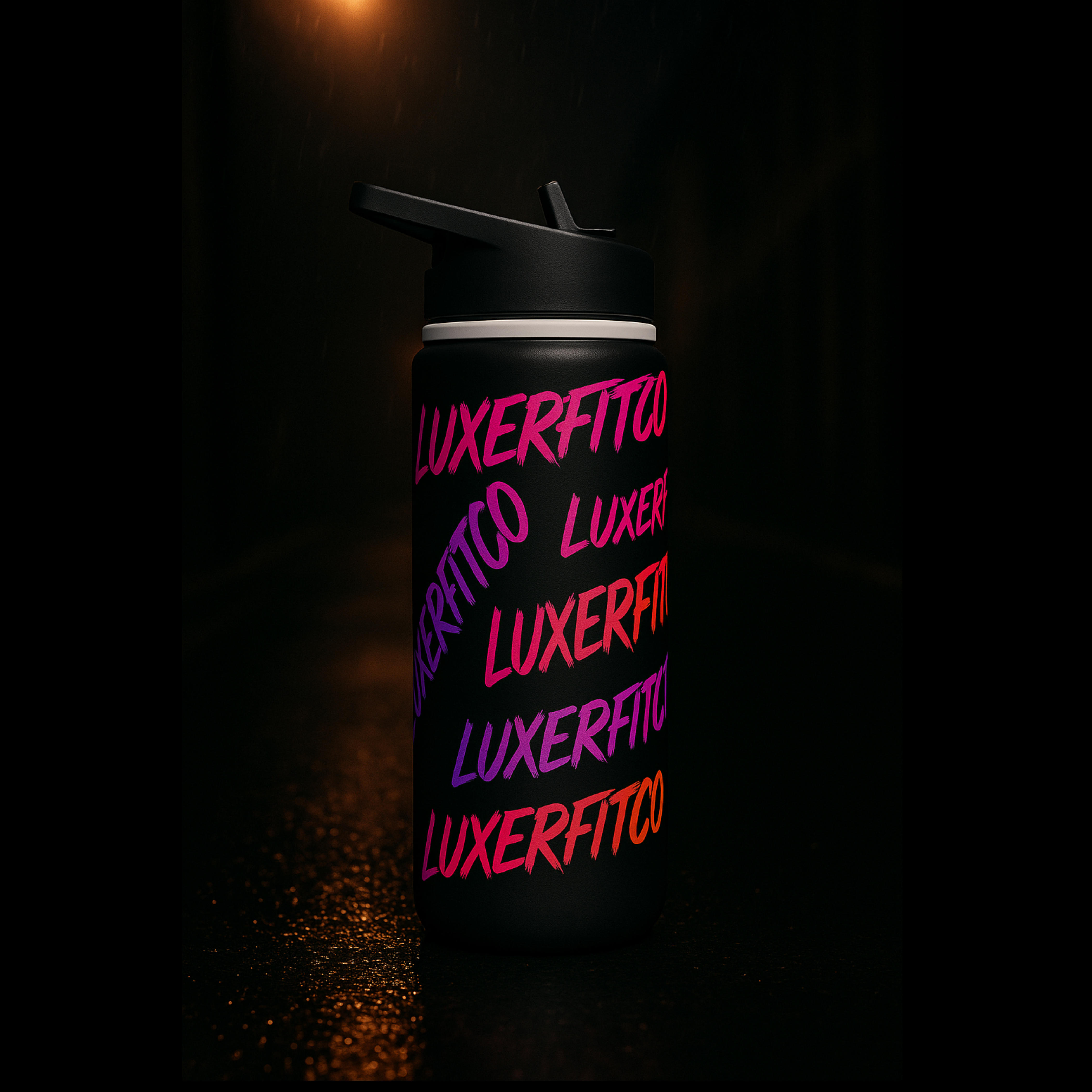 Vibrant Stainless Steel Graffiti Waterbottle