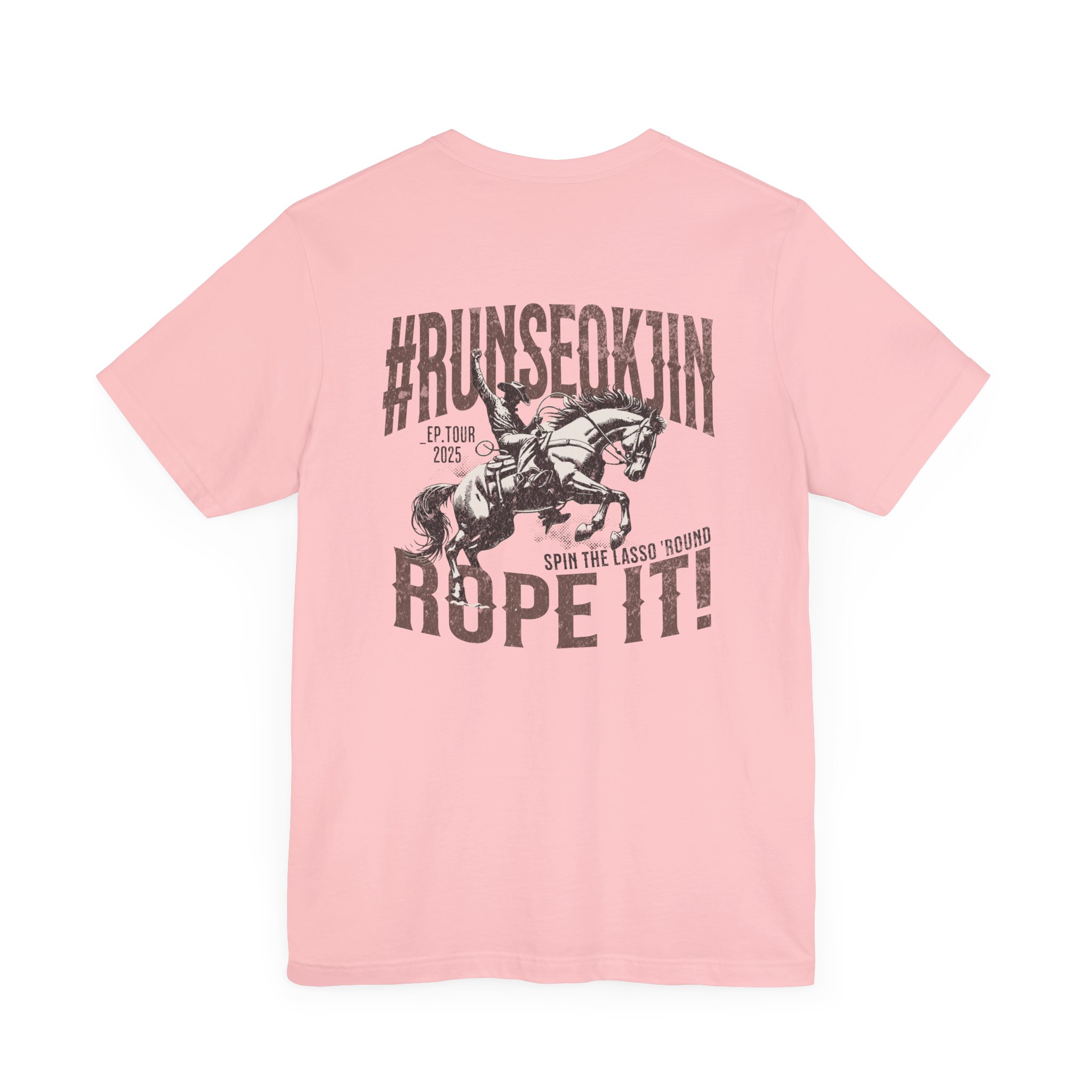 Jin Rope It Solo Tour Unisex Tee, Printed on Front and Back, Designed for Army, by Army product thumbnail image Jin Rope It Solo Tour Unisex Tee, Printed on Front and Back, Designed for Army, by Army product thumbnail image
