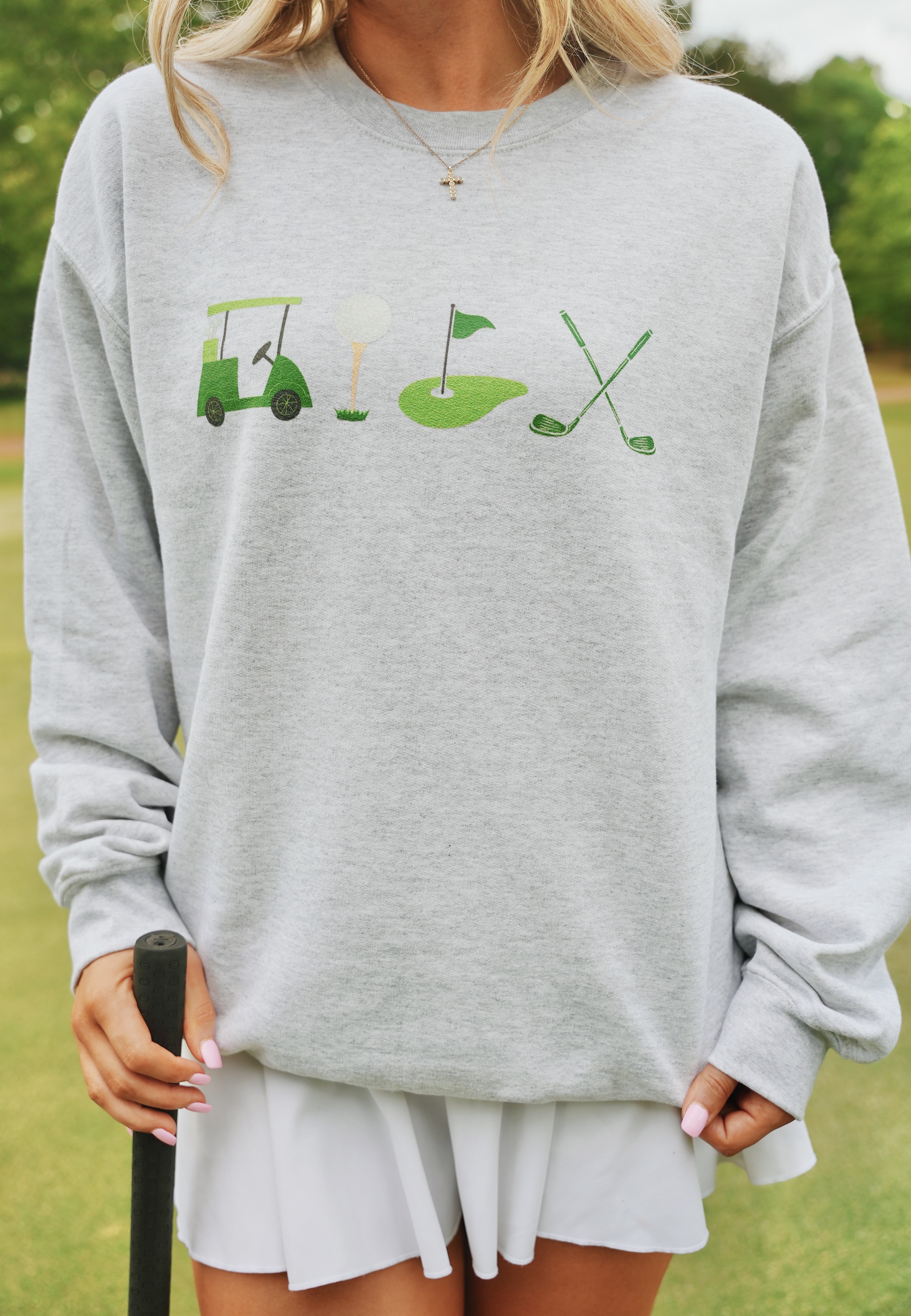 Green Fairway Crewneck product thumbnail image Green Fairway Crewneck product thumbnail image