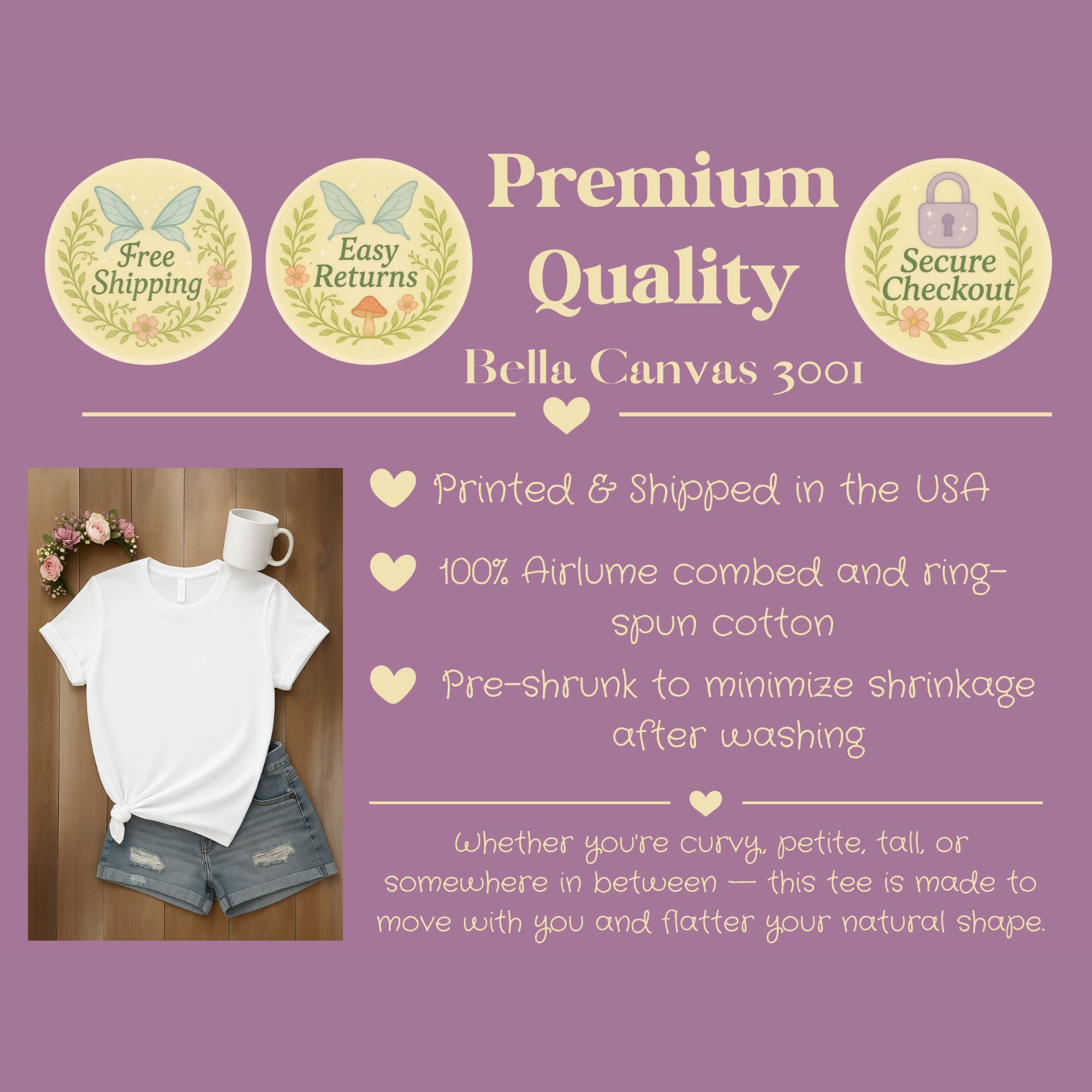 Wildflower Witch T-Shirt product thumbnail image Wildflower Witch T-Shirt product thumbnail image