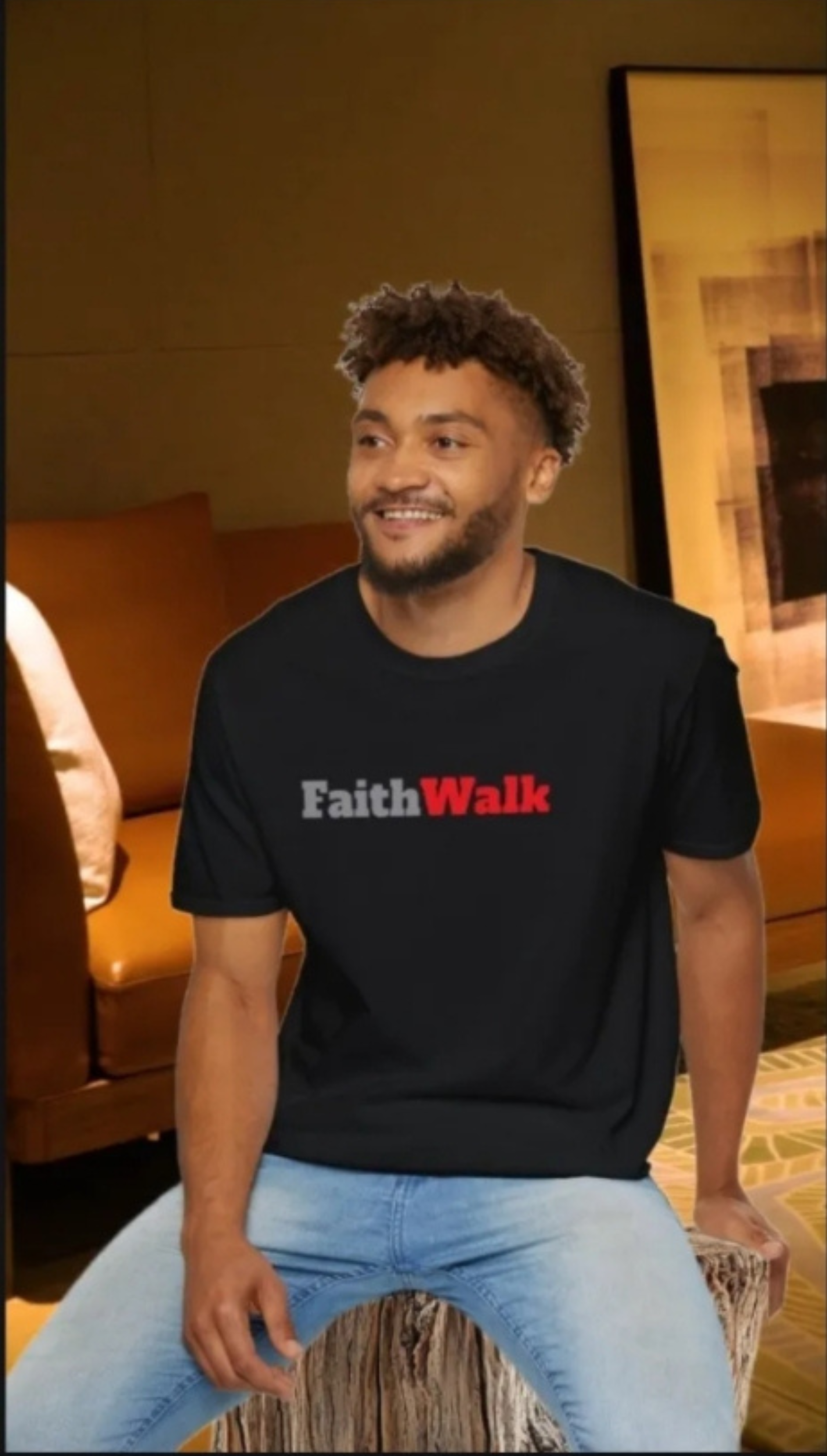 Faithwalk Unisex Softstyle T-Shirt product thumbnail image Faithwalk Unisex Softstyle T-Shirt product thumbnail image