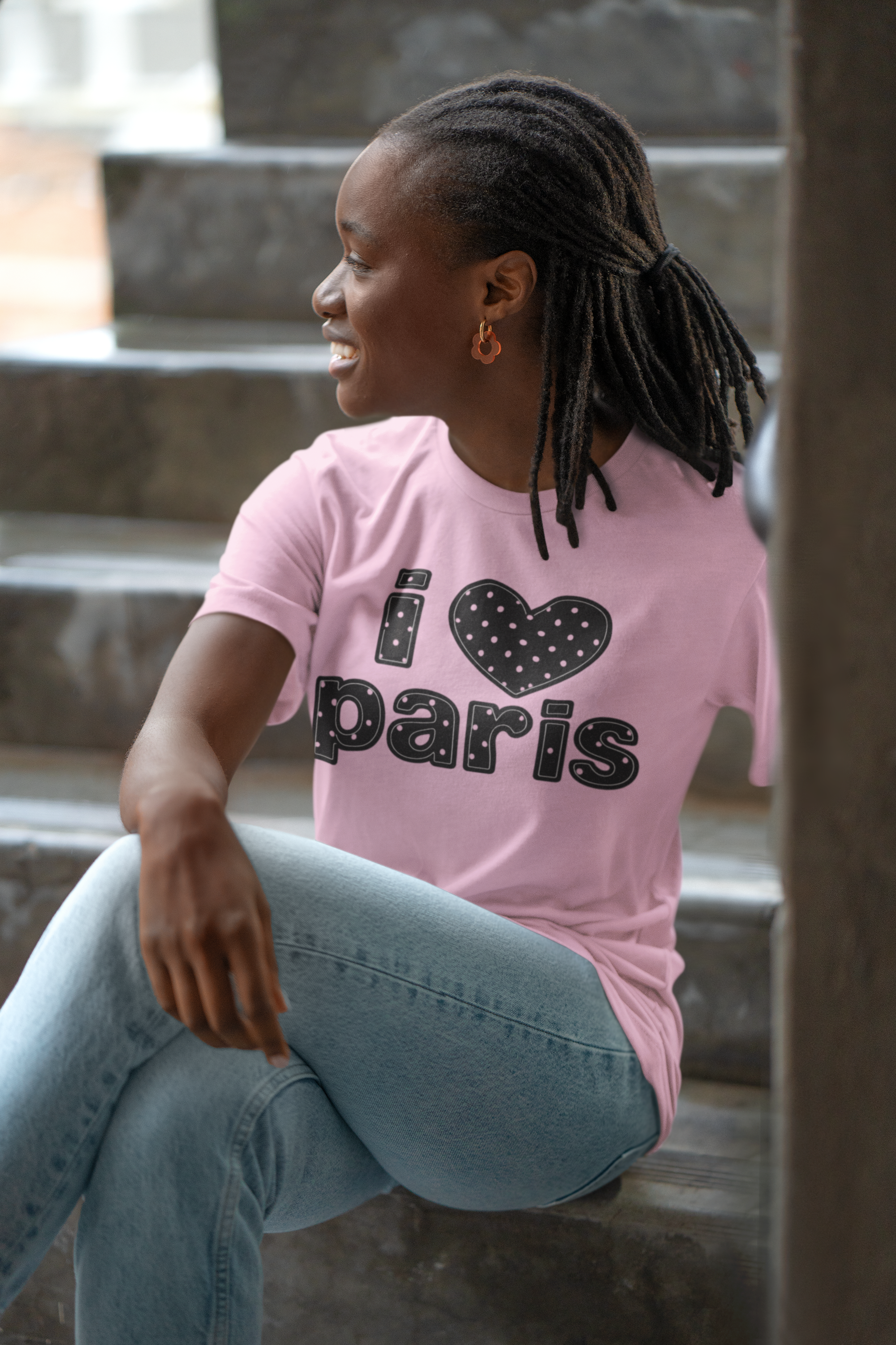 I Love Paris T-Shirt, Unisex Graphic Tee, Retro Heart Design, Soft Cotton Travel Shirt, Paris Lover Gift product thumbnail image I Love Paris T-Shirt, Unisex Graphic Tee, Retro Heart Design, Soft Cotton Travel Shirt, Paris Lover Gift product thumbnail image