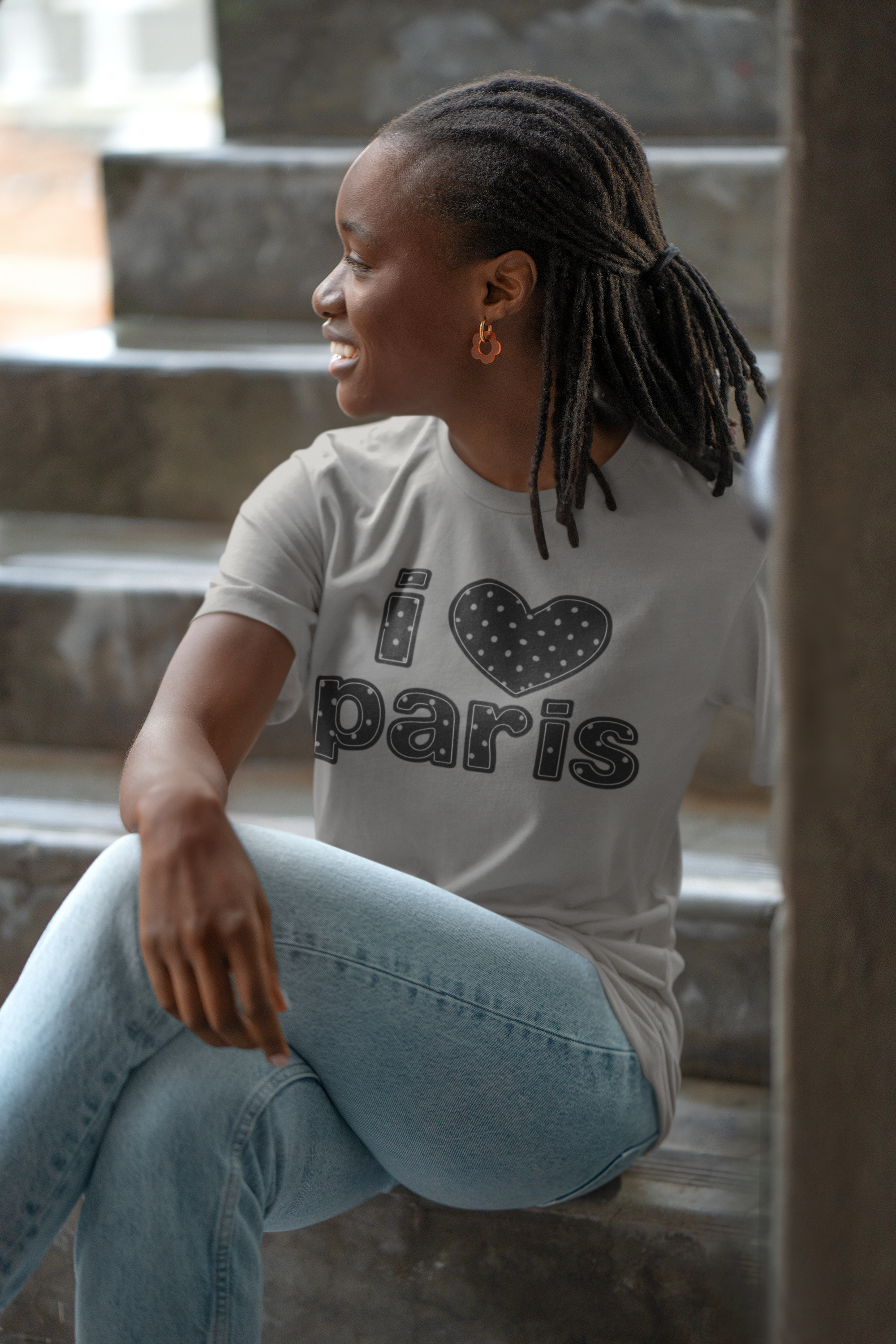 I Love Paris T-Shirt, Unisex Graphic Tee, Retro Heart Design, Soft Cotton Travel Shirt, Paris Lover Gift product thumbnail image I Love Paris T-Shirt, Unisex Graphic Tee, Retro Heart Design, Soft Cotton Travel Shirt, Paris Lover Gift product thumbnail image