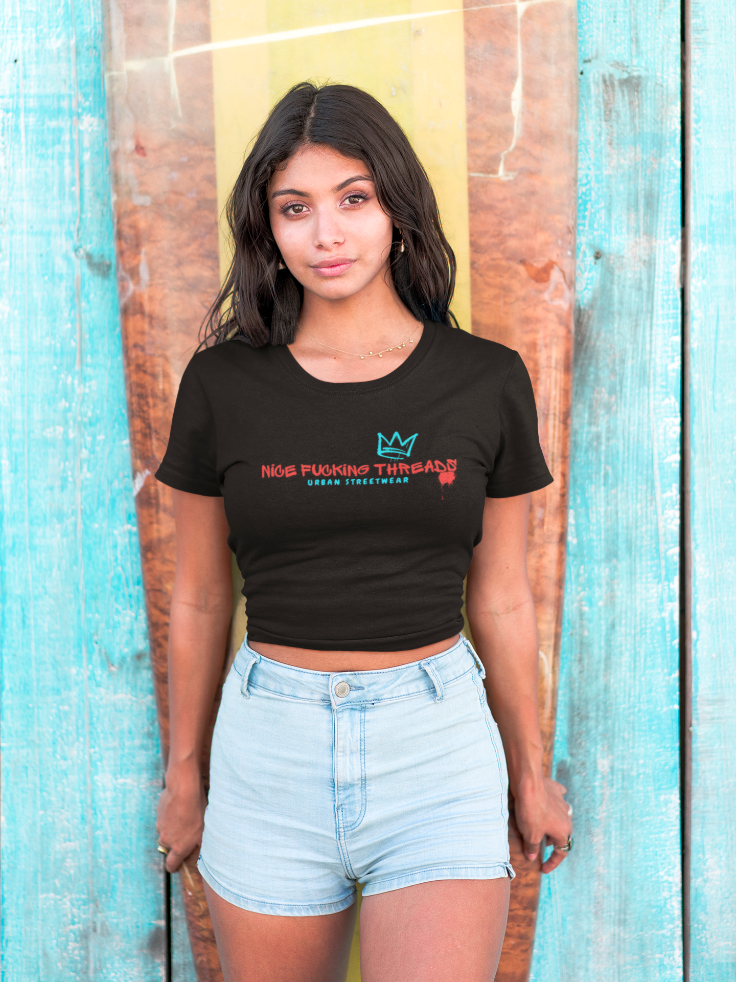 Nice Fucking Threads Graffiti Tee