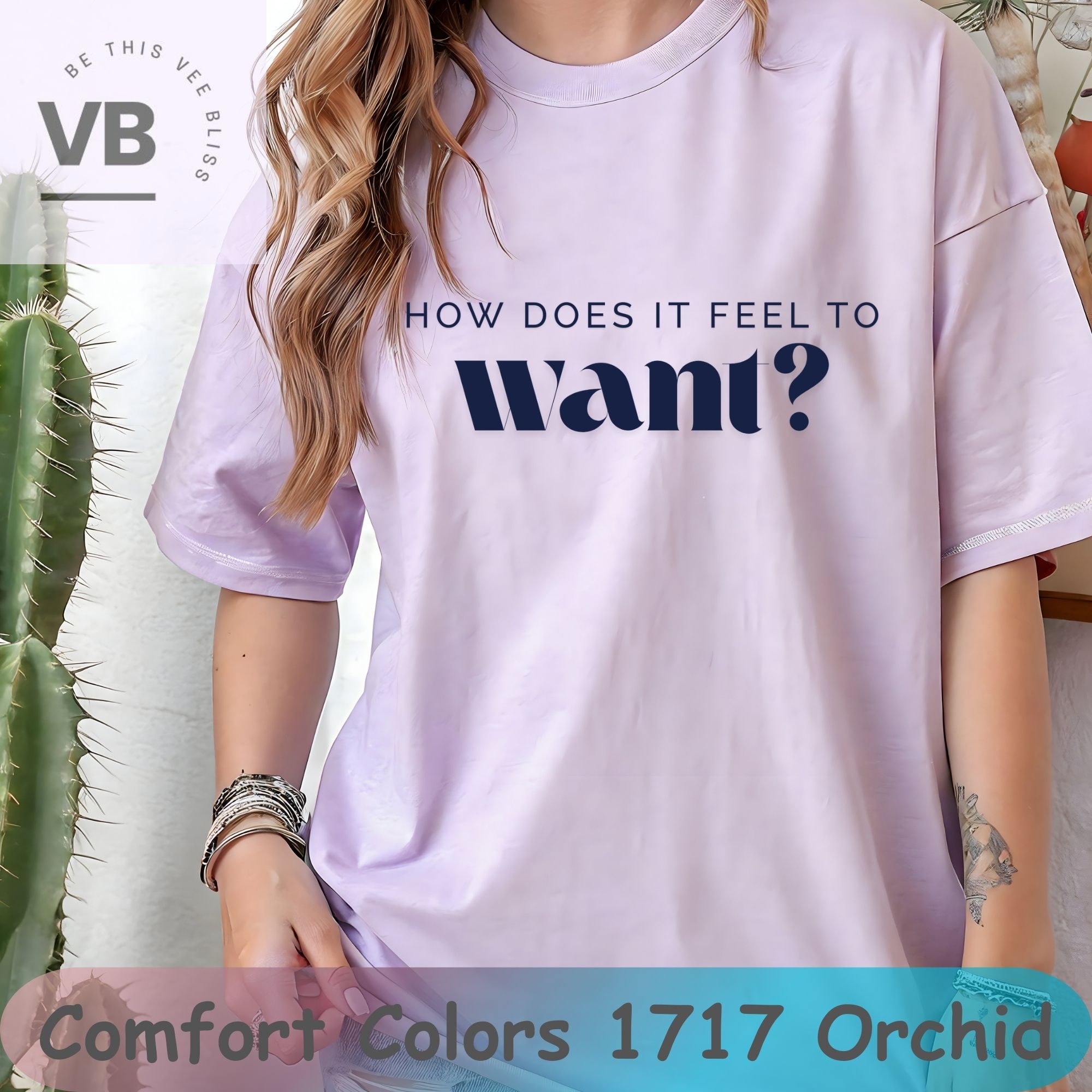 How Does It Feel To Want? Unisex Comfort Colors Garment-Dyed T-Shirt, Funny Text Only Shirt, Unique Apparel Gift product thumbnail image How Does It Feel To Want? Unisex Comfort Colors Garment-Dyed T-Shirt, Funny Text Only Shirt, Unique Apparel Gift product thumbnail image