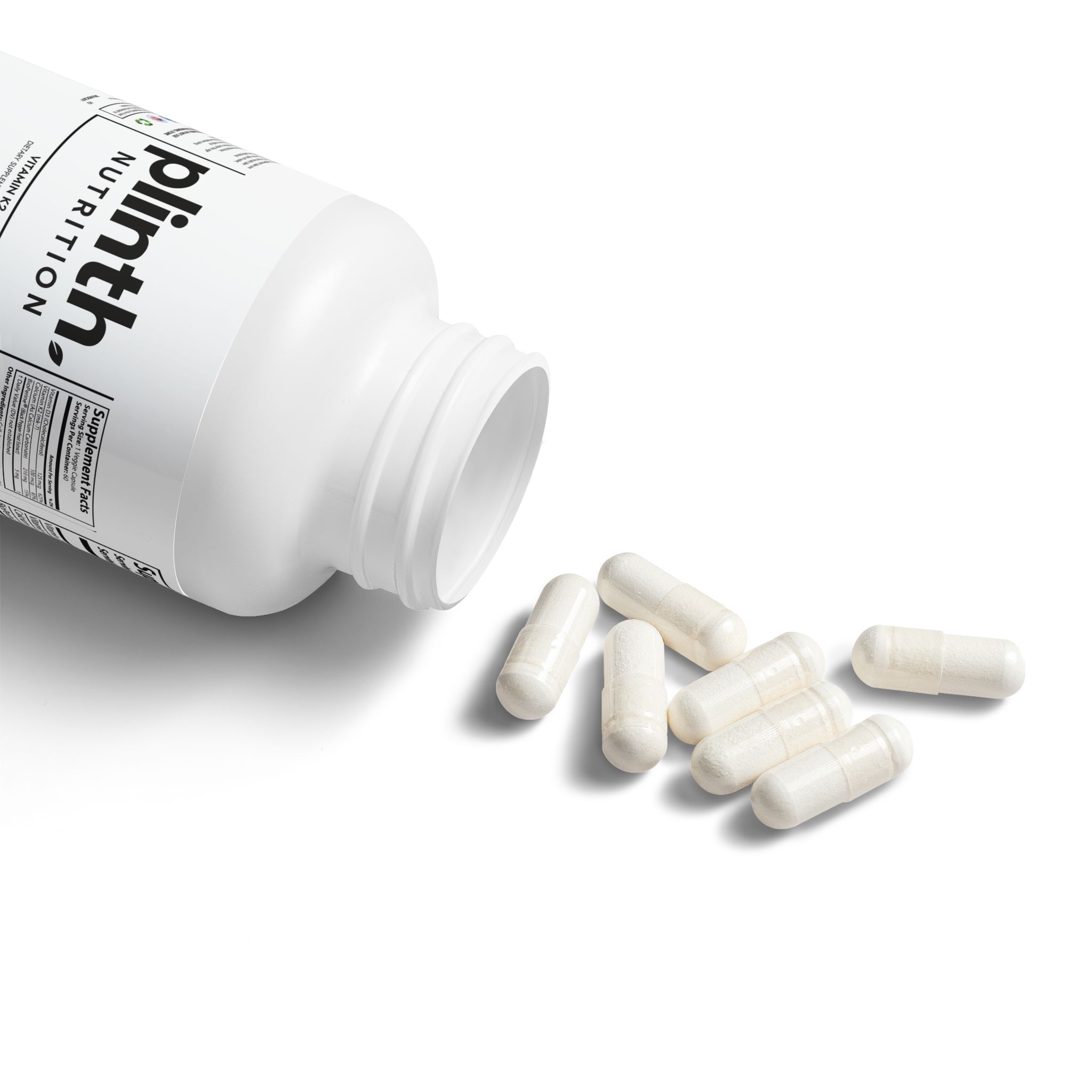 Vitamin K2 + D3 Supplement (60 Capsules) product thumbnail image Vitamin K2 + D3 Supplement (60 Capsules) product thumbnail image
