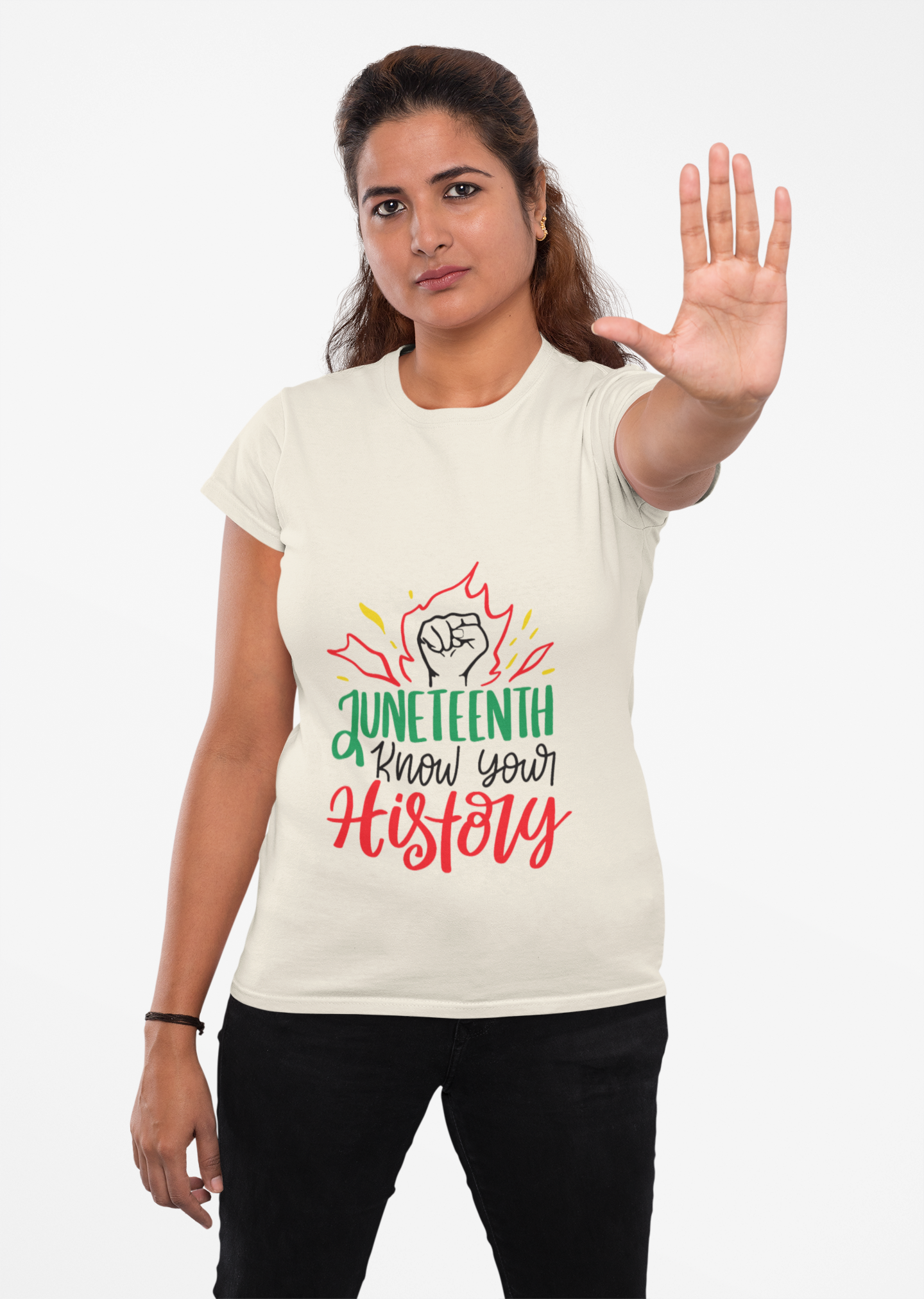 Juneteenth History Unisex Tee product thumbnail image Juneteenth History Unisex Tee product thumbnail image
