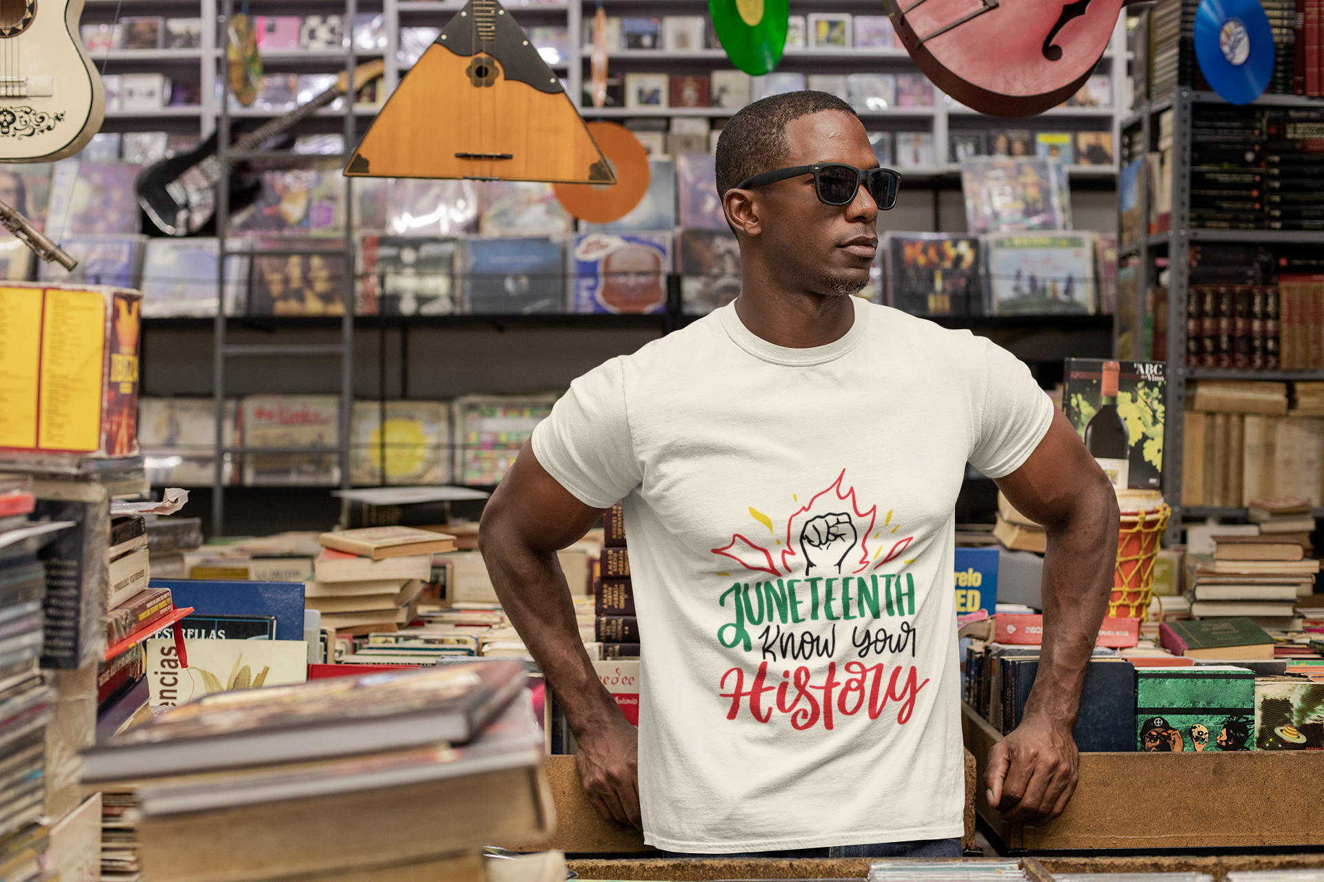 Juneteenth History Unisex Tee product thumbnail image Juneteenth History Unisex Tee product thumbnail image
