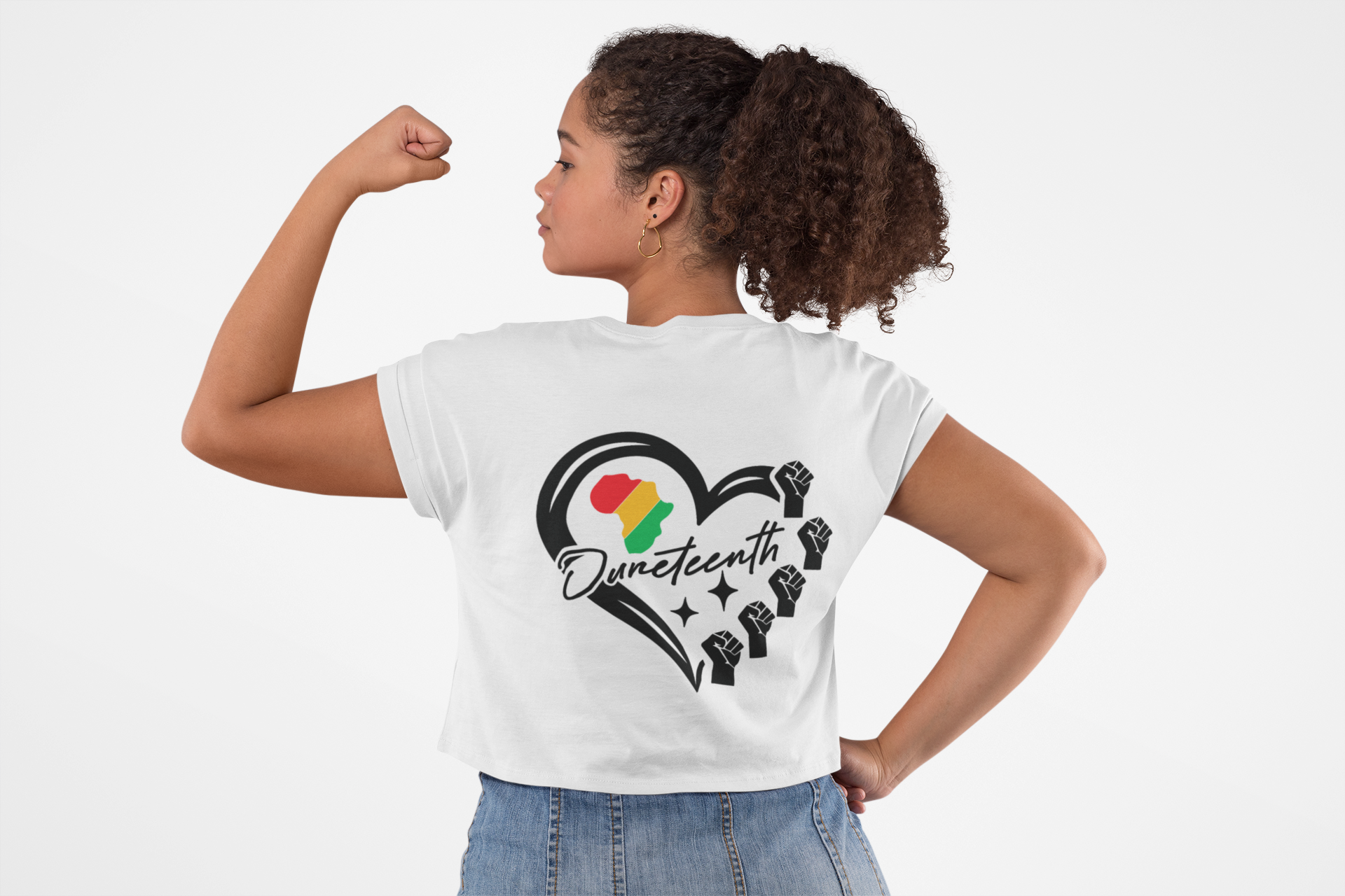 Juneteenth Heart Unisex T-Shirt product thumbnail image Juneteenth Heart Unisex T-Shirt product thumbnail image