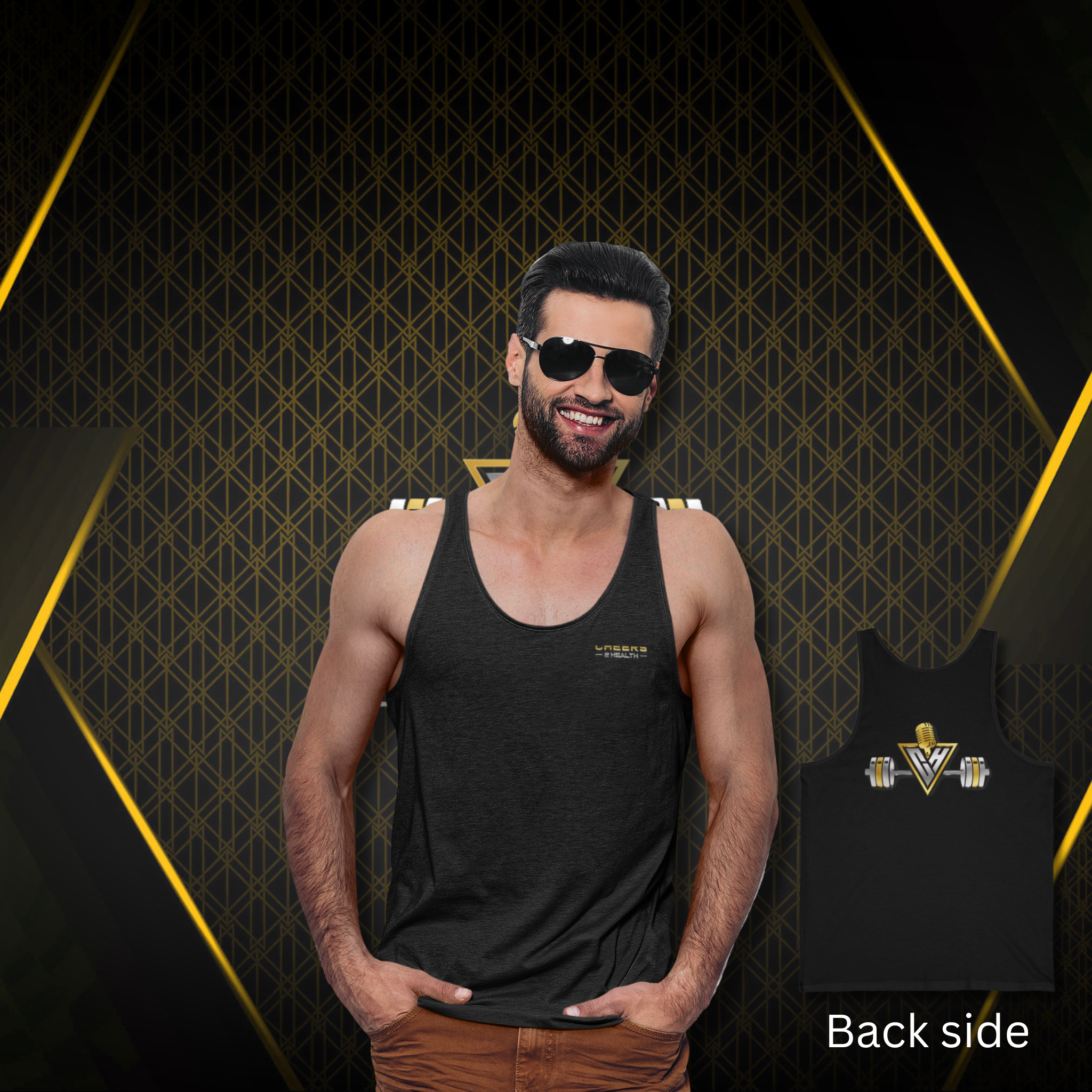 Men's Cheers 2 Health Tank
