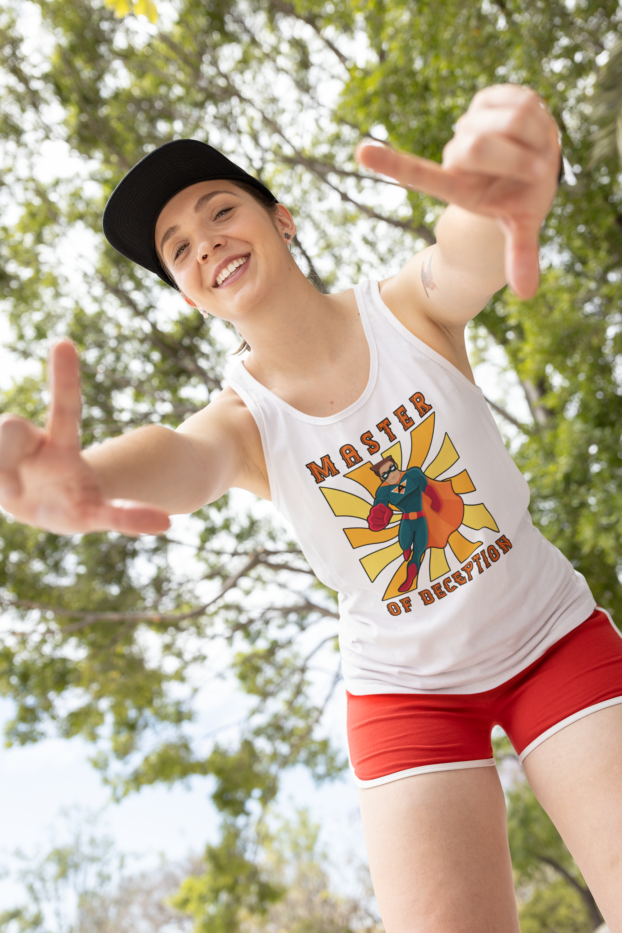 Mr. Action Unisex Jersey Tank product thumbnail image