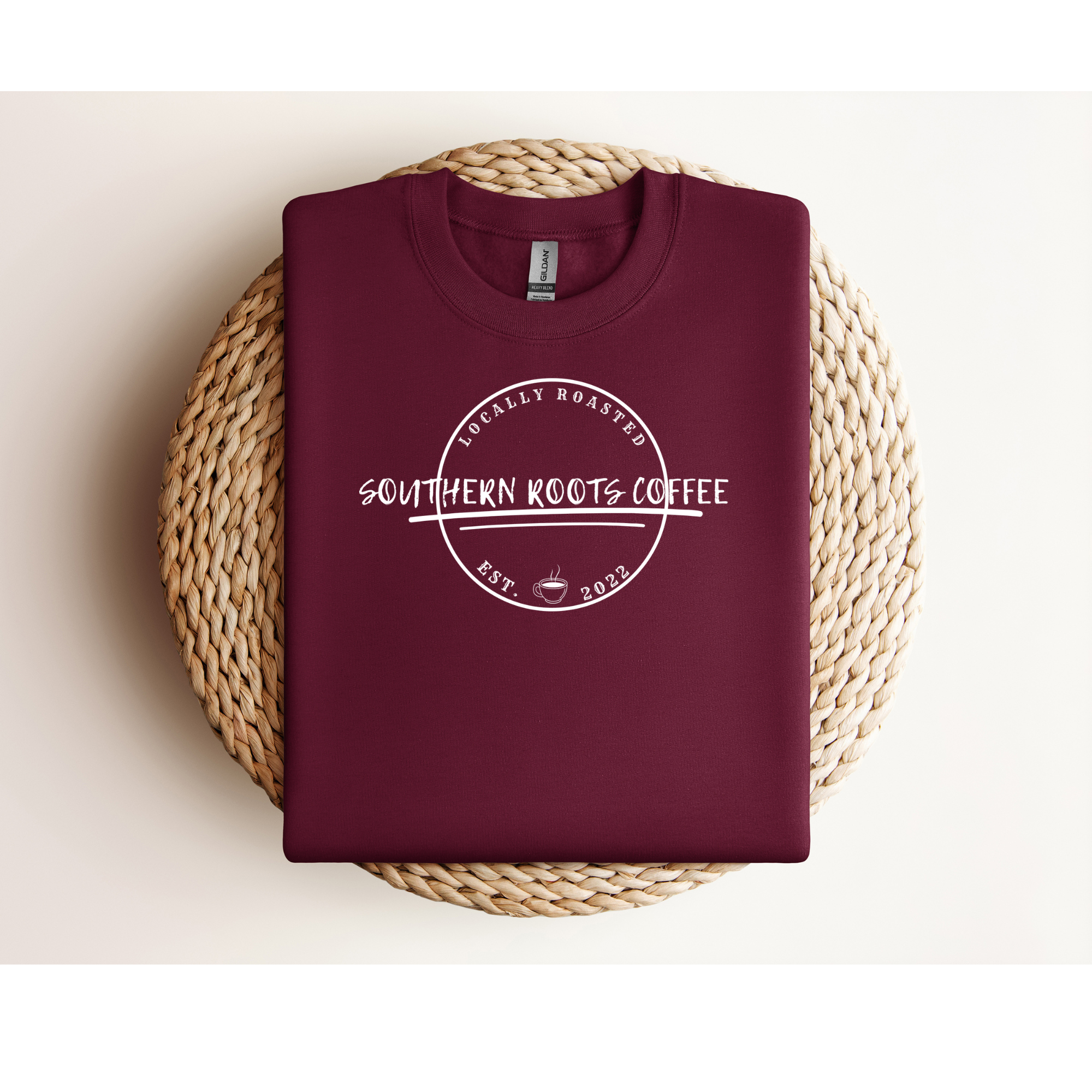 Southern Roots Coffee Crewneck Sweatshirt product thumbnail image Southern Roots Coffee Crewneck Sweatshirt product thumbnail image
