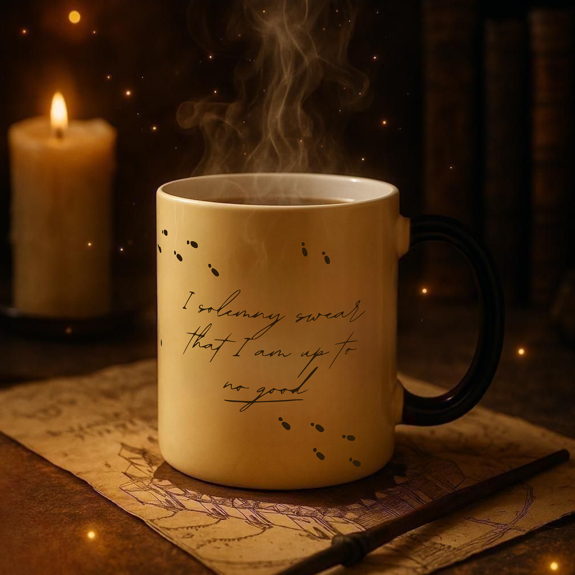 Harry Potter Maurander's Map Mug | Color-Changing product thumbnail image Harry Potter Maurander's Map Mug | Color-Changing product thumbnail image