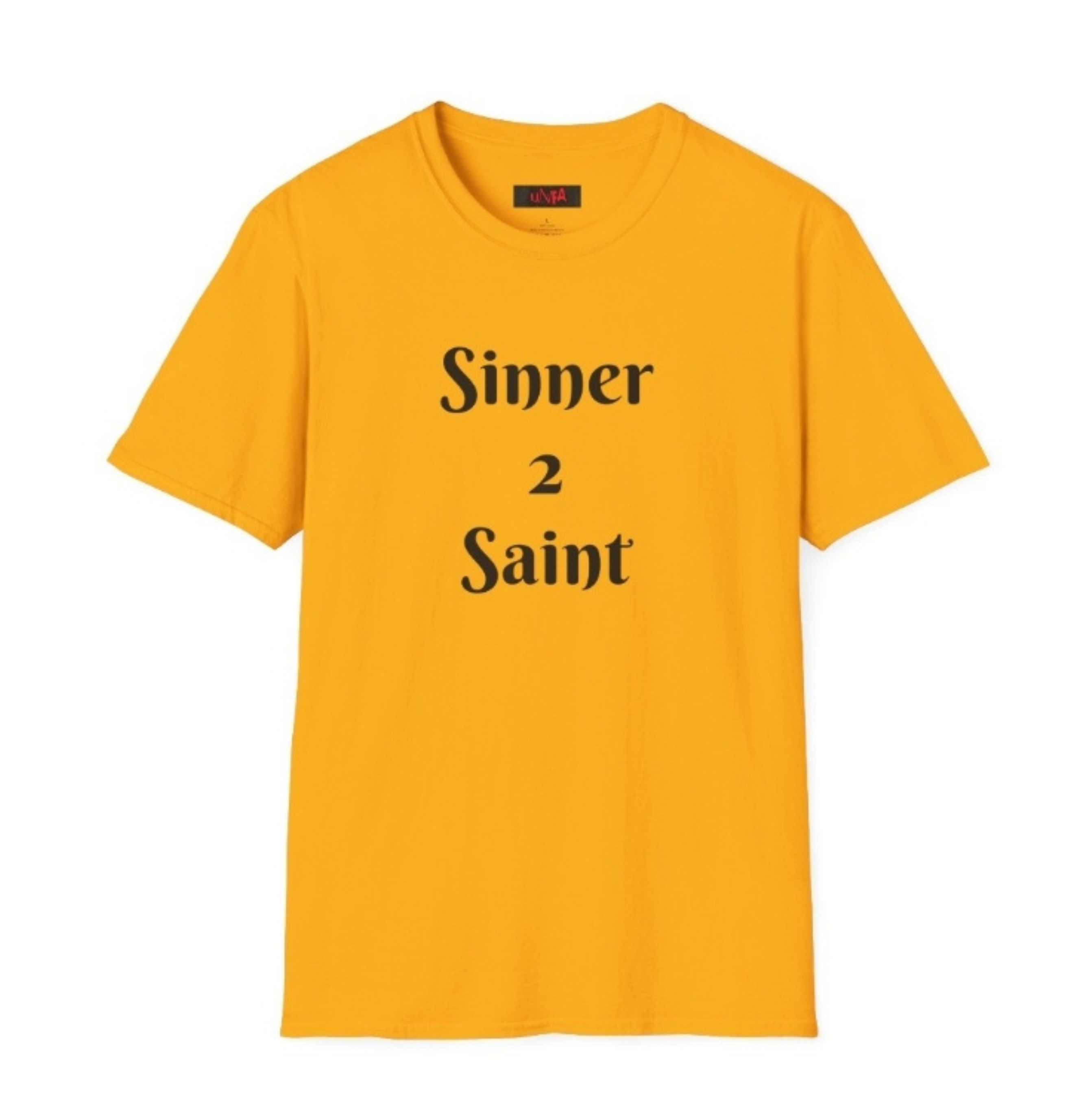 Sinner 2 Saint Unisex Softstyle T-Shirt Sinner 2 Saint Unisex Softstyle T-Shirt