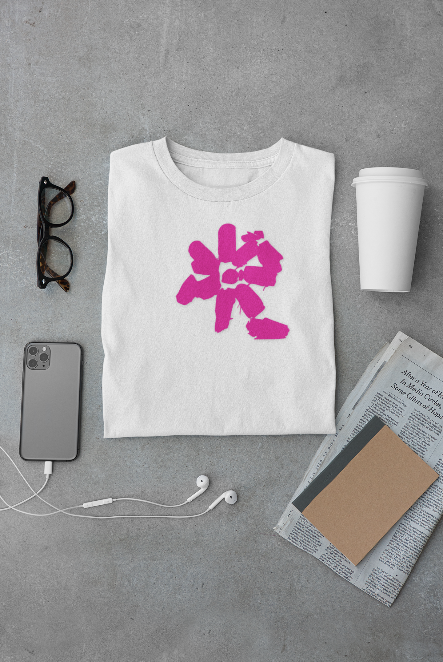 Unisex Dazie Pink 100% Cotton Crew Tee product thumbnail image Unisex Dazie Pink 100% Cotton Crew Tee product thumbnail image