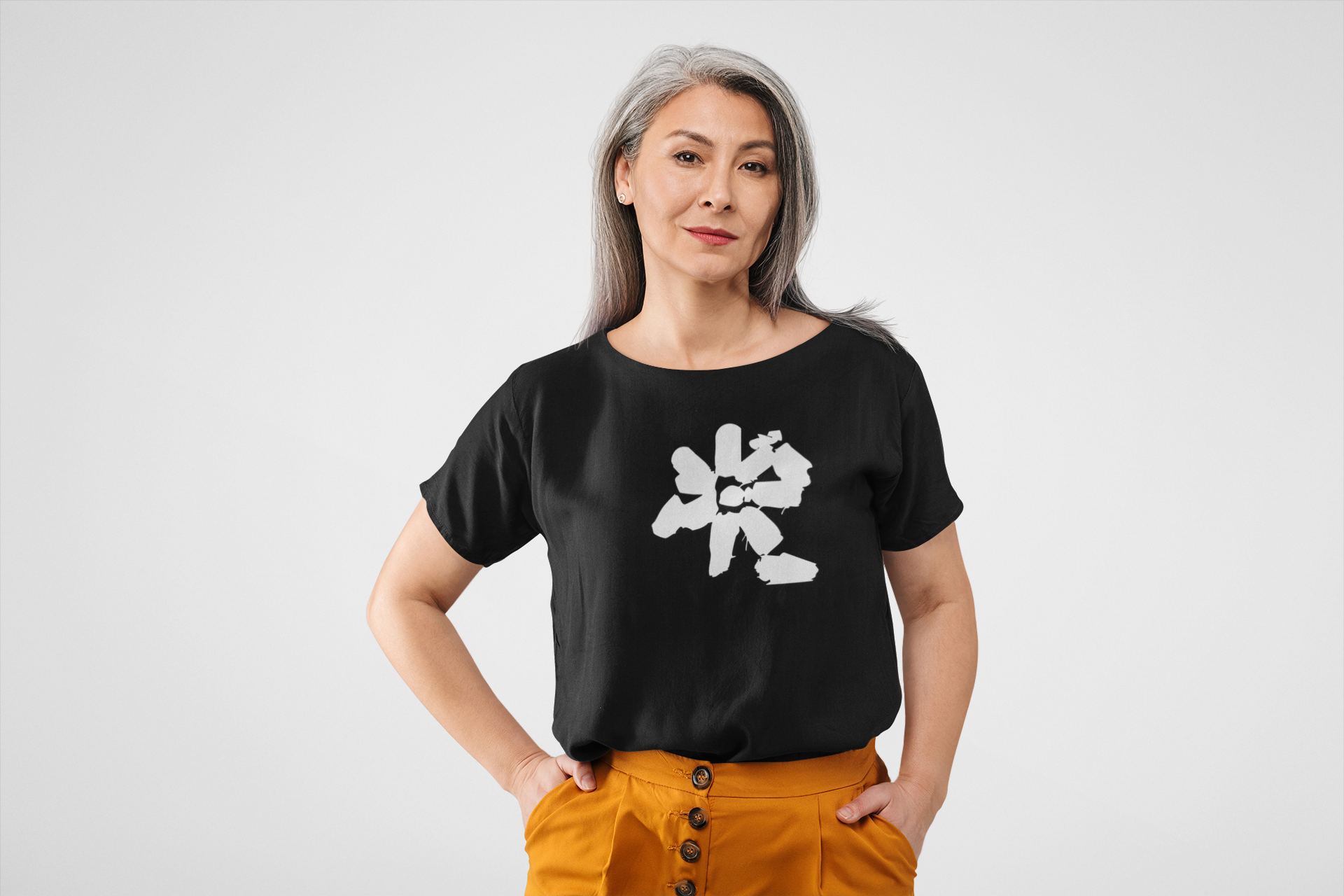 Unisex Dazie White 100% Cotton Crew Tee product thumbnail image Unisex Dazie White 100% Cotton Crew Tee product thumbnail image