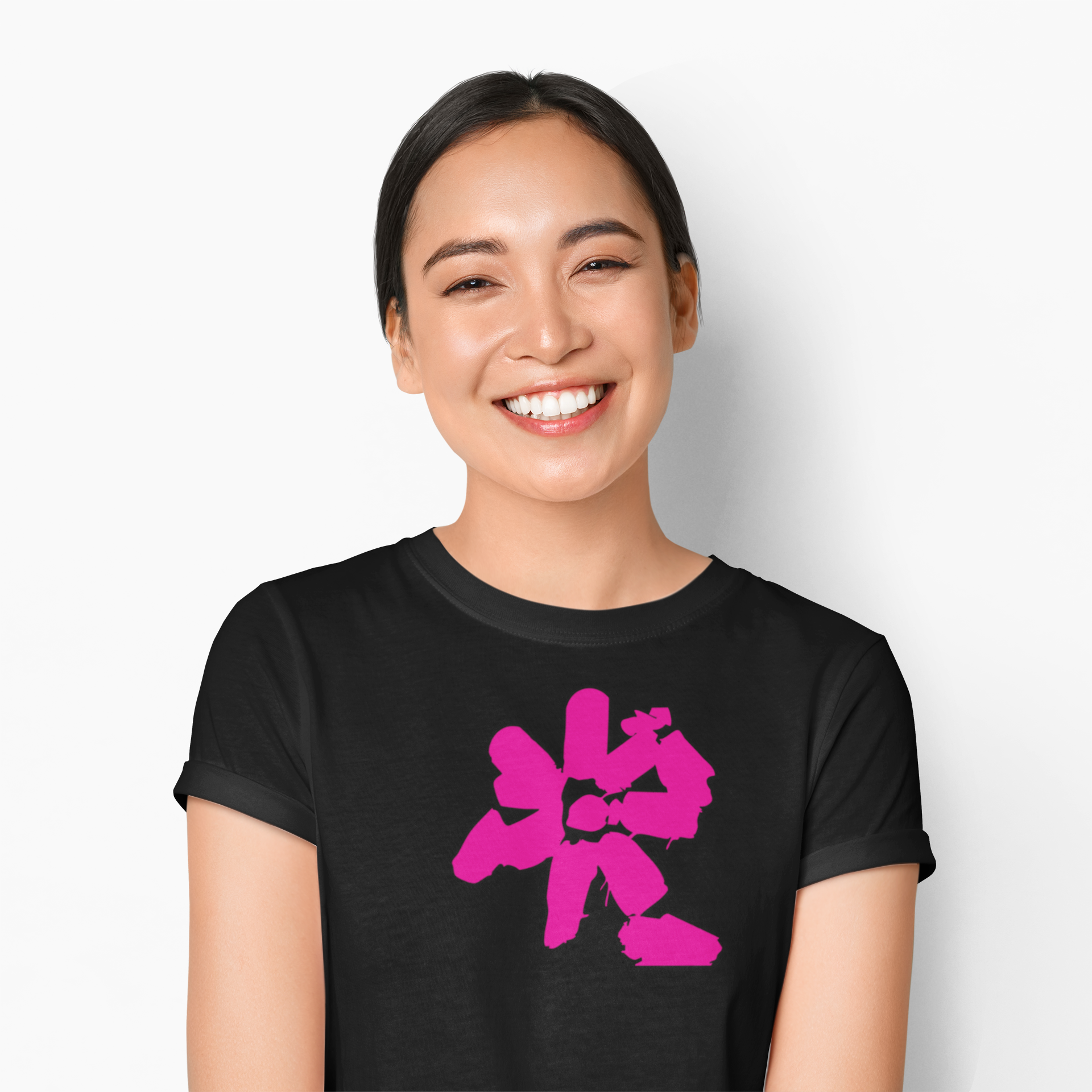 Women's Dazie Pink 100% Cotton Tee product thumbnail image Women's Dazie Pink 100% Cotton Tee product thumbnail image