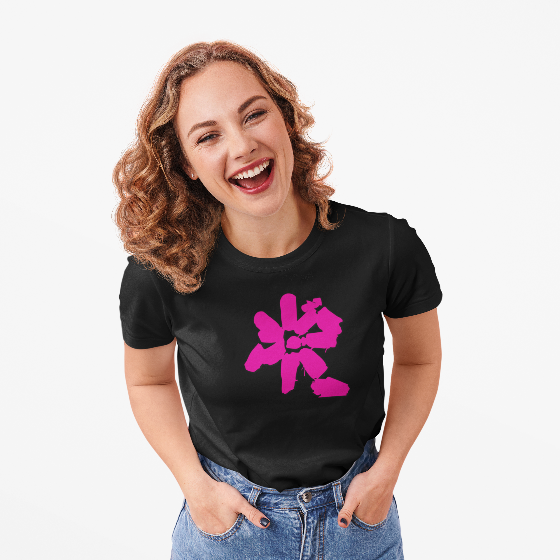 Women's Dazie Pink 100% Cotton Tee product thumbnail image Women's Dazie Pink 100% Cotton Tee product thumbnail image