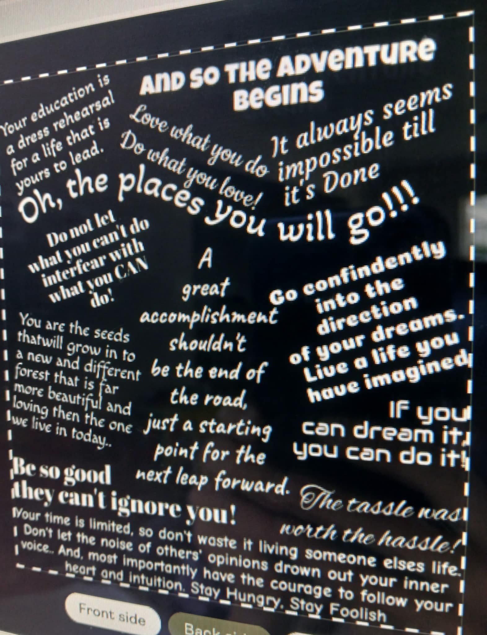 Creative Explorers Graduation Unisex Shirt | Class of 2025 Tee, Grad Gift, Inspirational Quotes T-Shirt, Unisex Graduation Top product thumbnail image