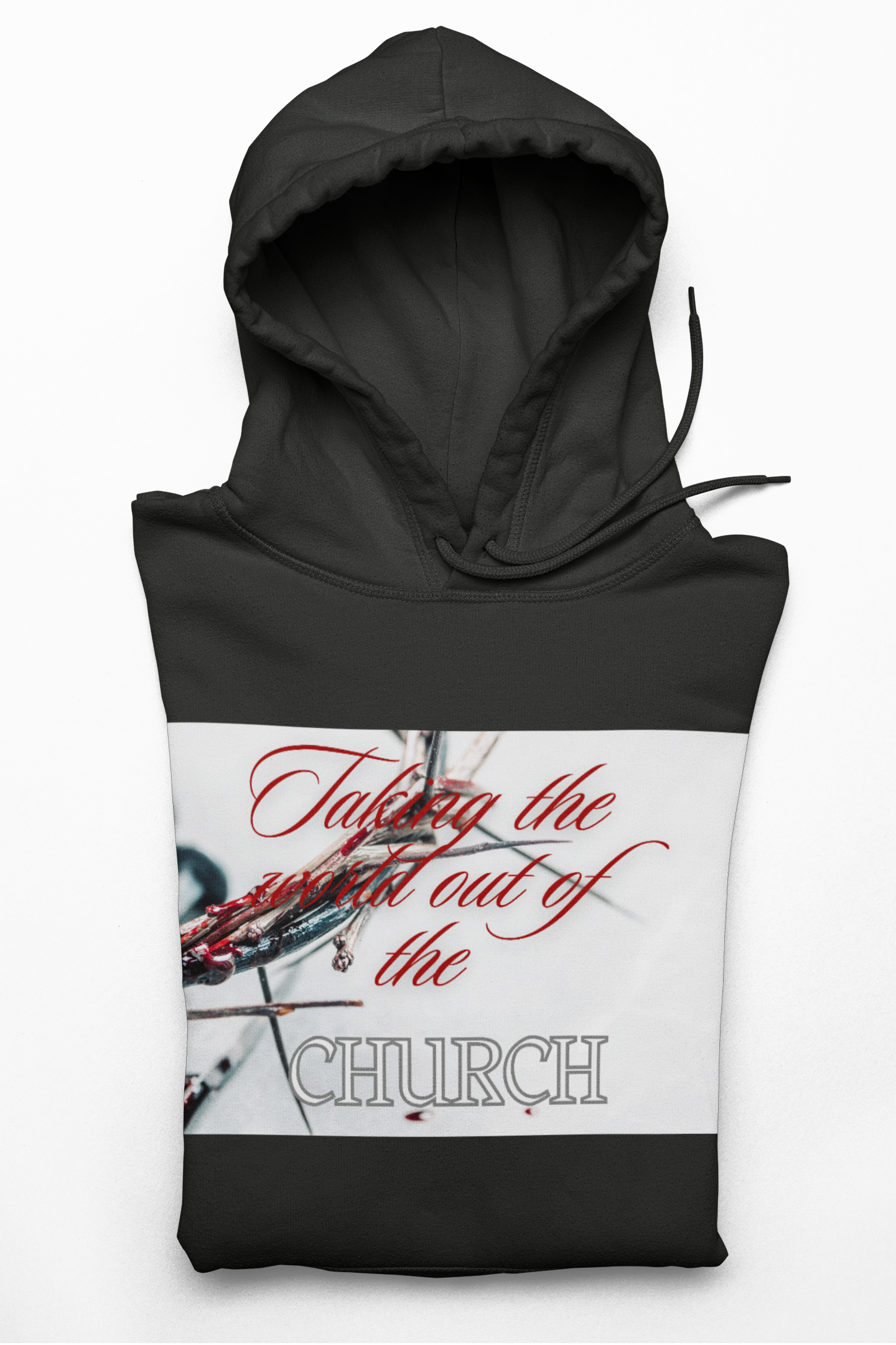 Christian College Hoodie - The Body of Christ Design Christian College Hoodie - The Body of Christ Design