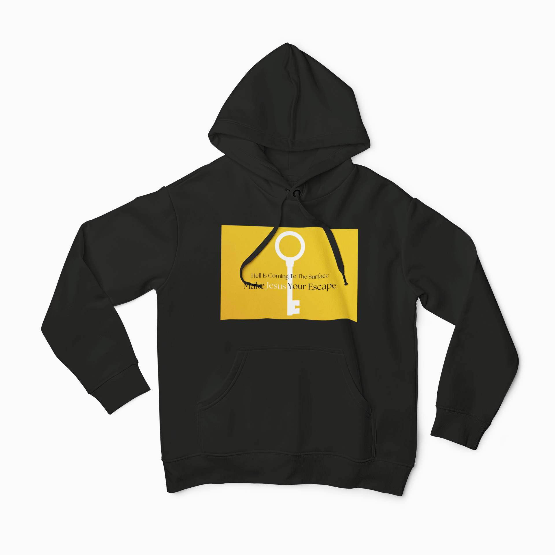 Christian Unisex College Hoodie - Jesus is the Key product thumbnail image Christian Unisex College Hoodie - Jesus is the Key product thumbnail image