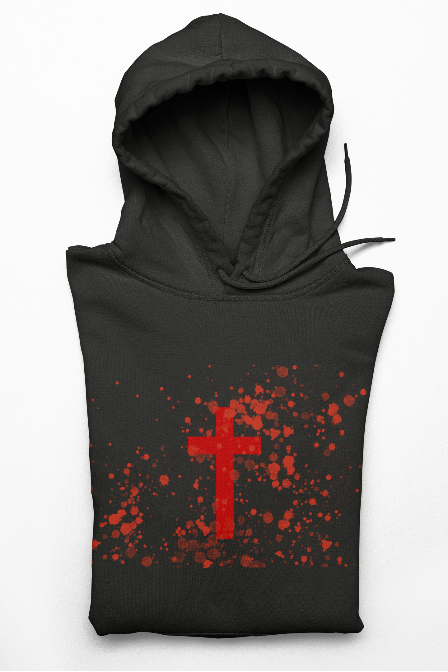 Christian College Hoodie - Jesus and the Cross Design Christian College Hoodie - Jesus and the Cross Design