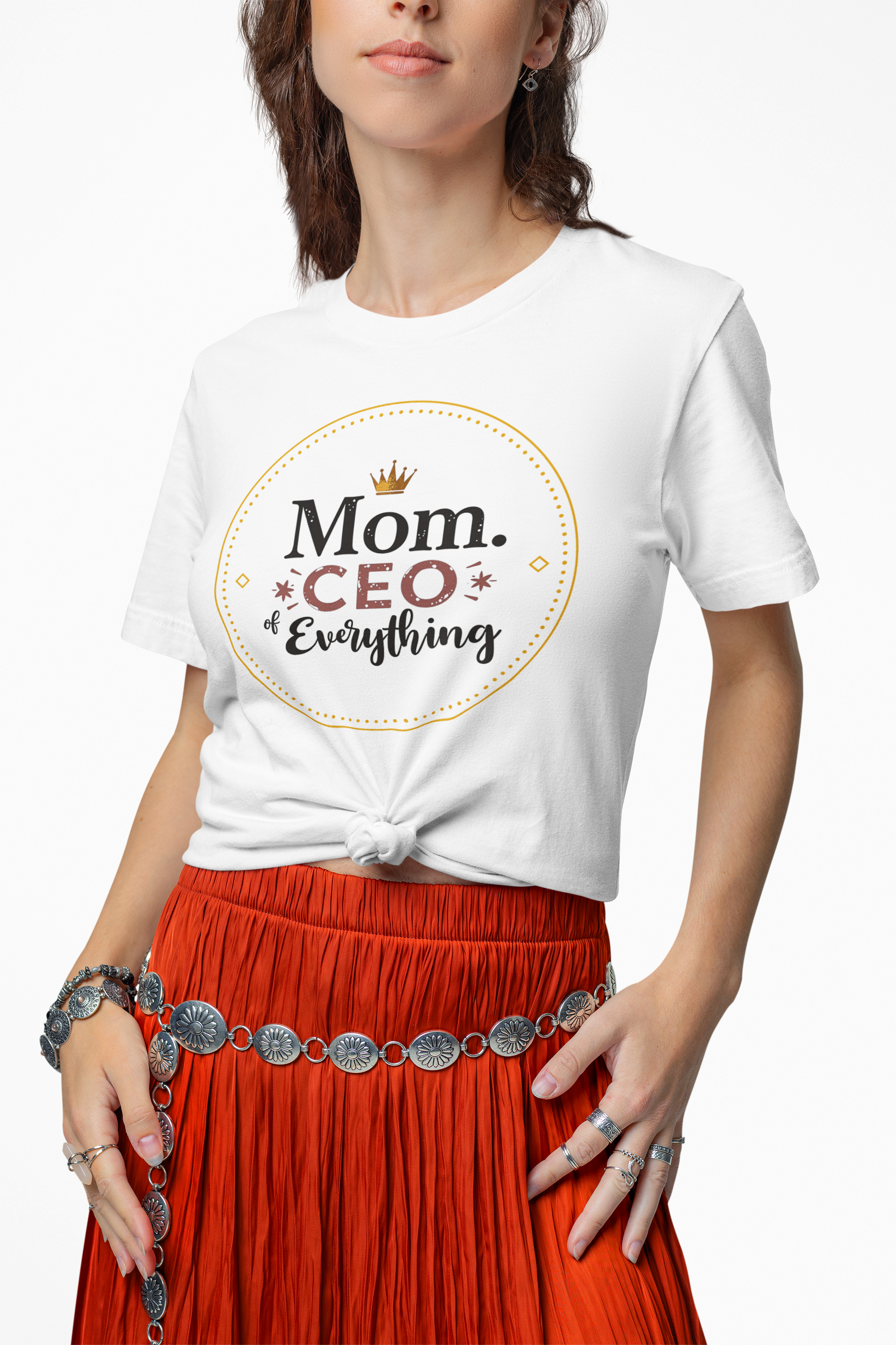 Mom CEO of Everything - Softstyle Unisex T-Shirt - Perfect Gift for Mother's Day