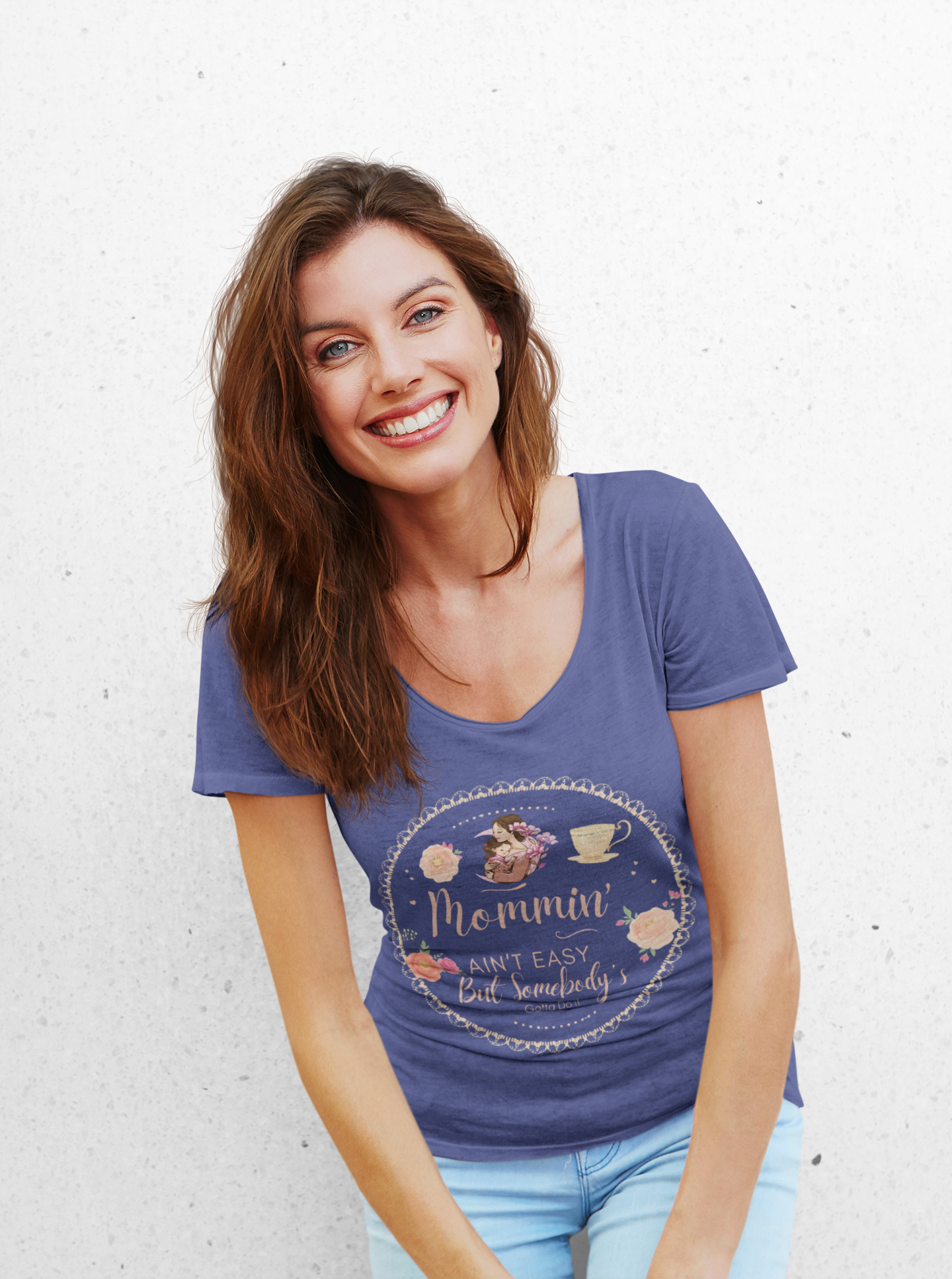 Mommin' Ain’t Easy T-Shirt – Funny Mom Life Tee – Relatable Motherhood Shirt – Gift for Moms with Humor – Everyday Parenting Tee product thumbnail image Mommin' Ain’t Easy T-Shirt – Funny Mom Life Tee – Relatable Motherhood Shirt – Gift for Moms with Humor – Everyday Parenting Tee product thumbnail image