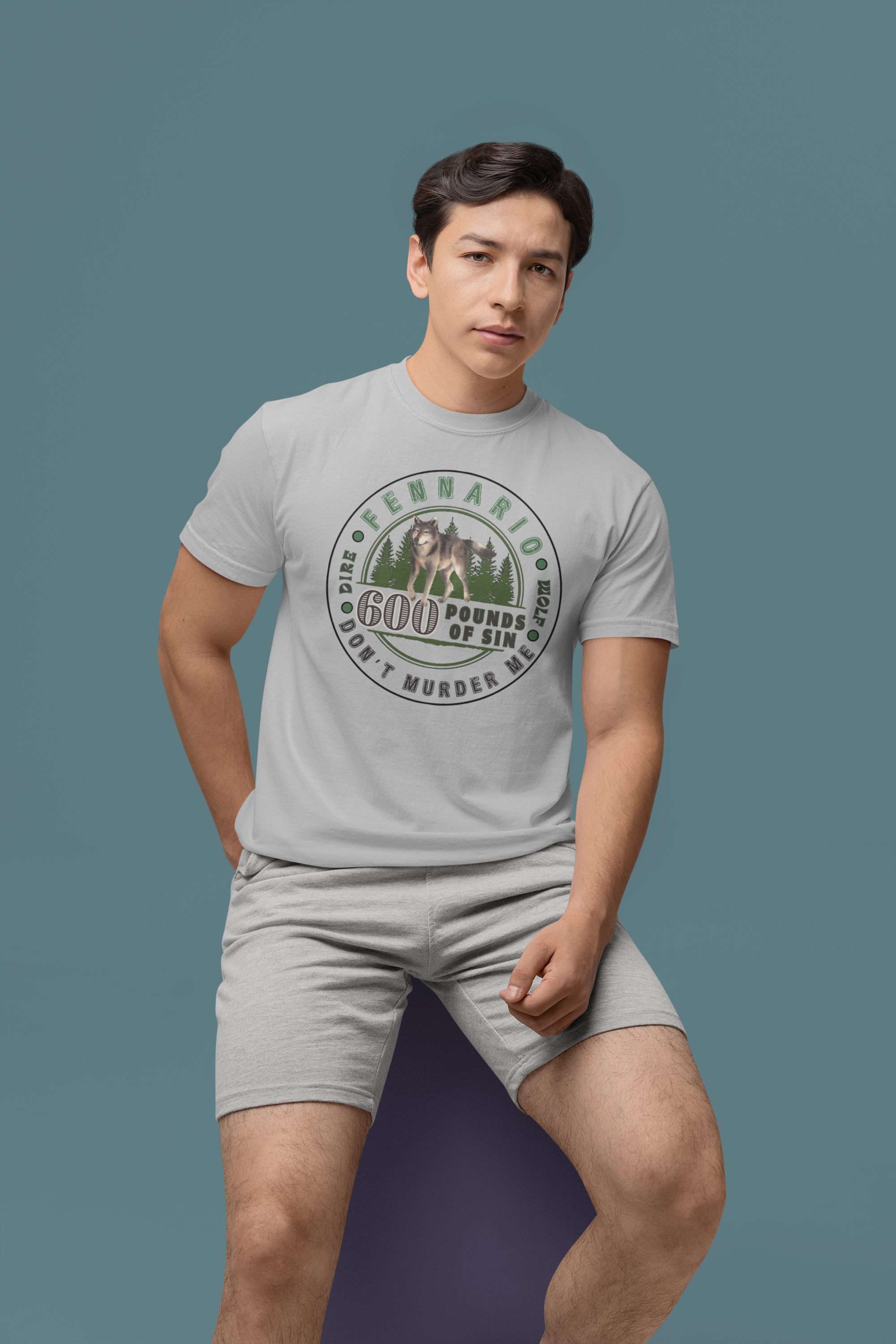 Dire Wolf Unisex Garment-Dyed T-shirt product thumbnail image Dire Wolf Unisex Garment-Dyed T-shirt product thumbnail image