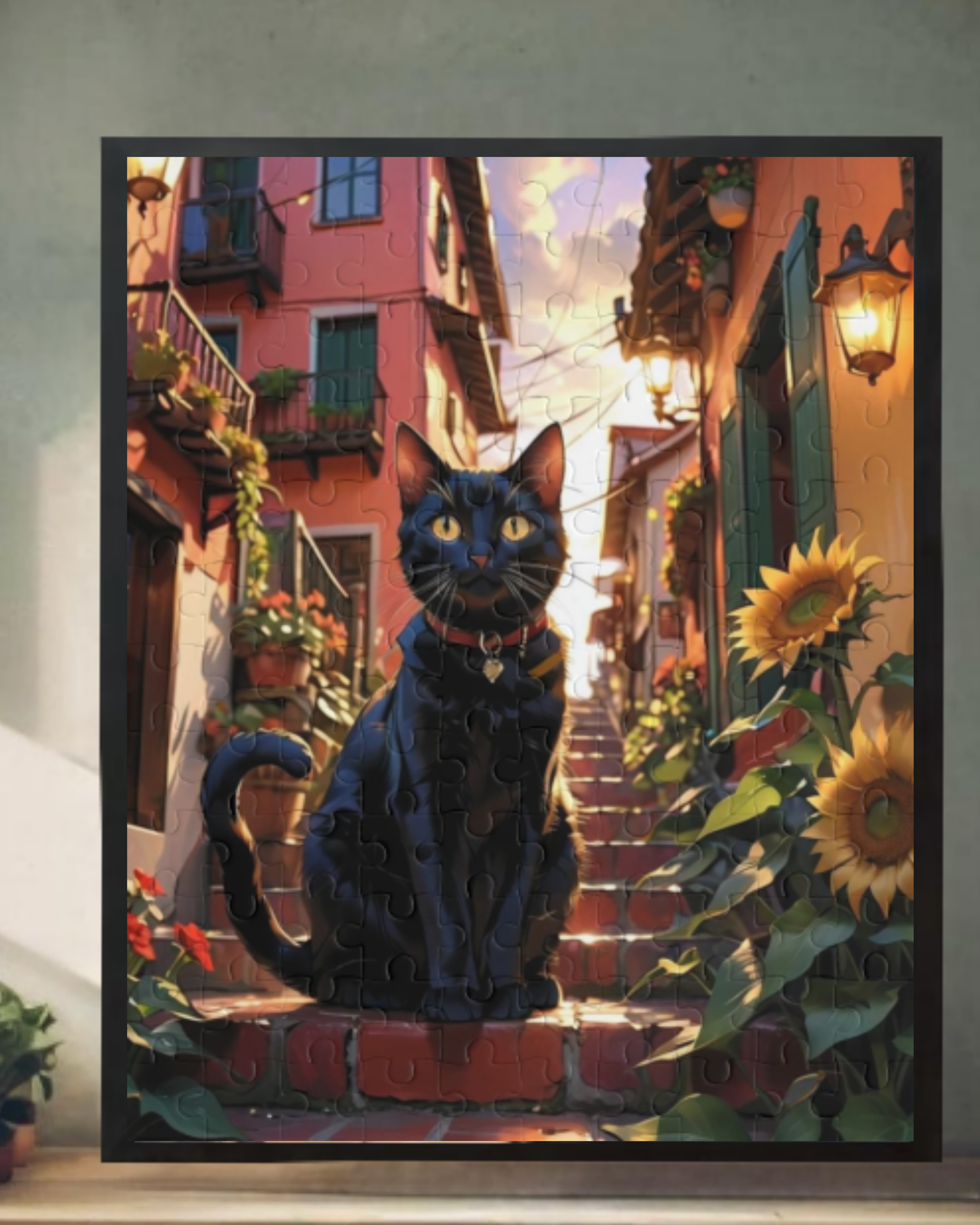  Summer Evening with My Cat