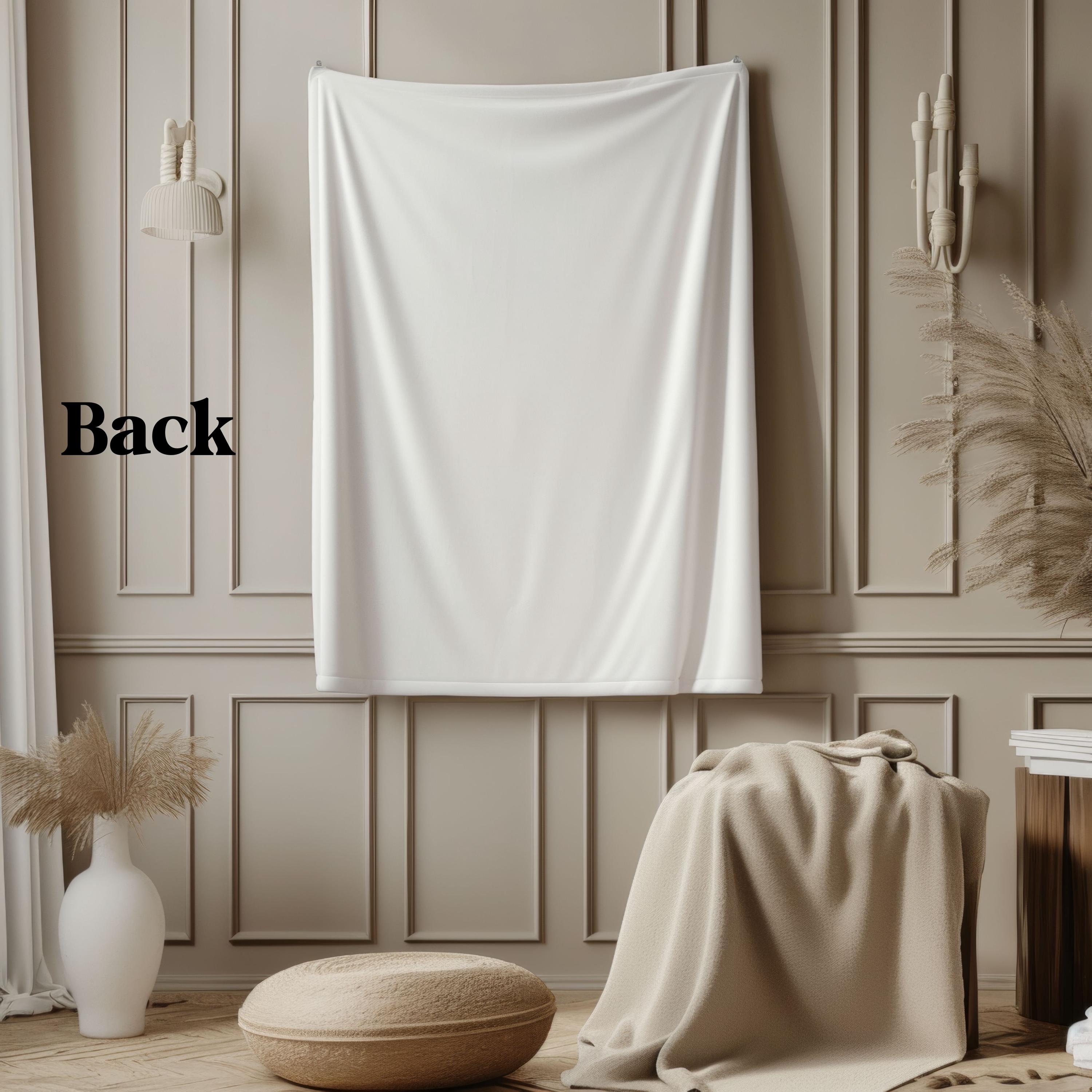 Butterfly Floral Plush Blanket product thumbnail image Butterfly Floral Plush Blanket product thumbnail image