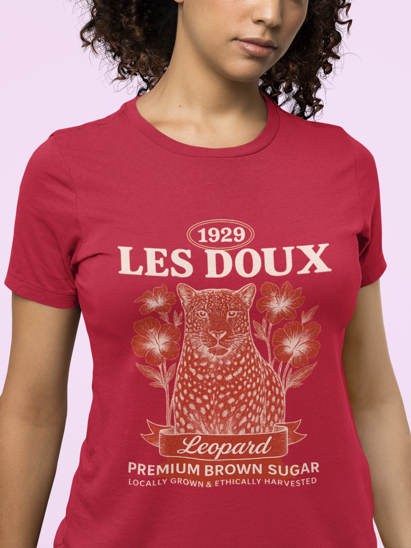 Vintage Leopard Graphic Tee, Les Doux 1929 Urban Streetwear, Bold Animal Print T-Shirt, Retro Top, Casual Art-Inspired Fashion product thumbnail image Vintage Leopard Graphic Tee, Les Doux 1929 Urban Streetwear, Bold Animal Print T-Shirt, Retro Top, Casual Art-Inspired Fashion product thumbnail image