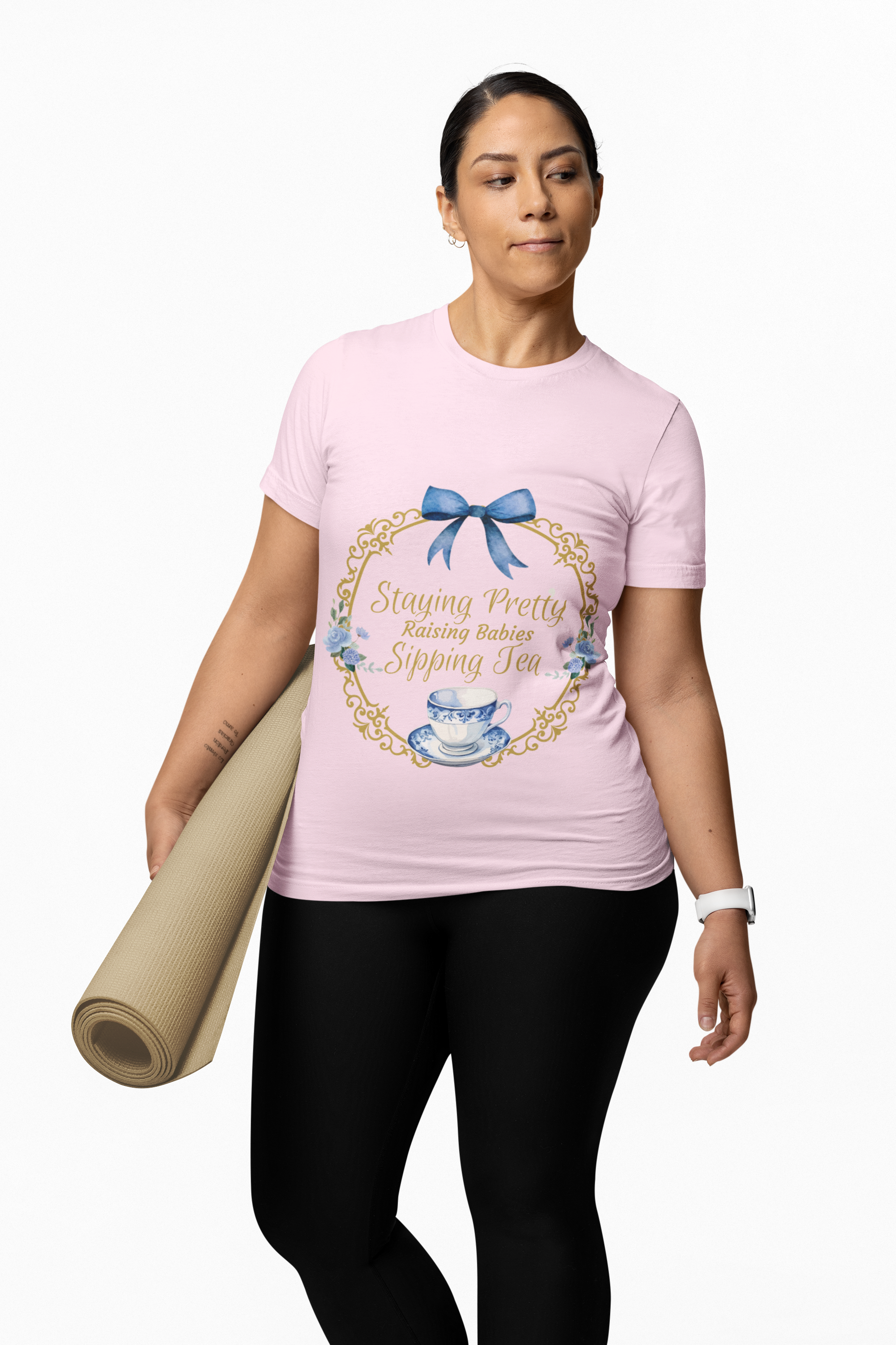 Sipping Tea T-Shirt, Unisex Tea Lover Tee, Cute Gift for Tea Party, Relaxed Fit, Birthday or Friendship Celebration Shirt product thumbnail image Sipping Tea T-Shirt, Unisex Tea Lover Tee, Cute Gift for Tea Party, Relaxed Fit, Birthday or Friendship Celebration Shirt product thumbnail image