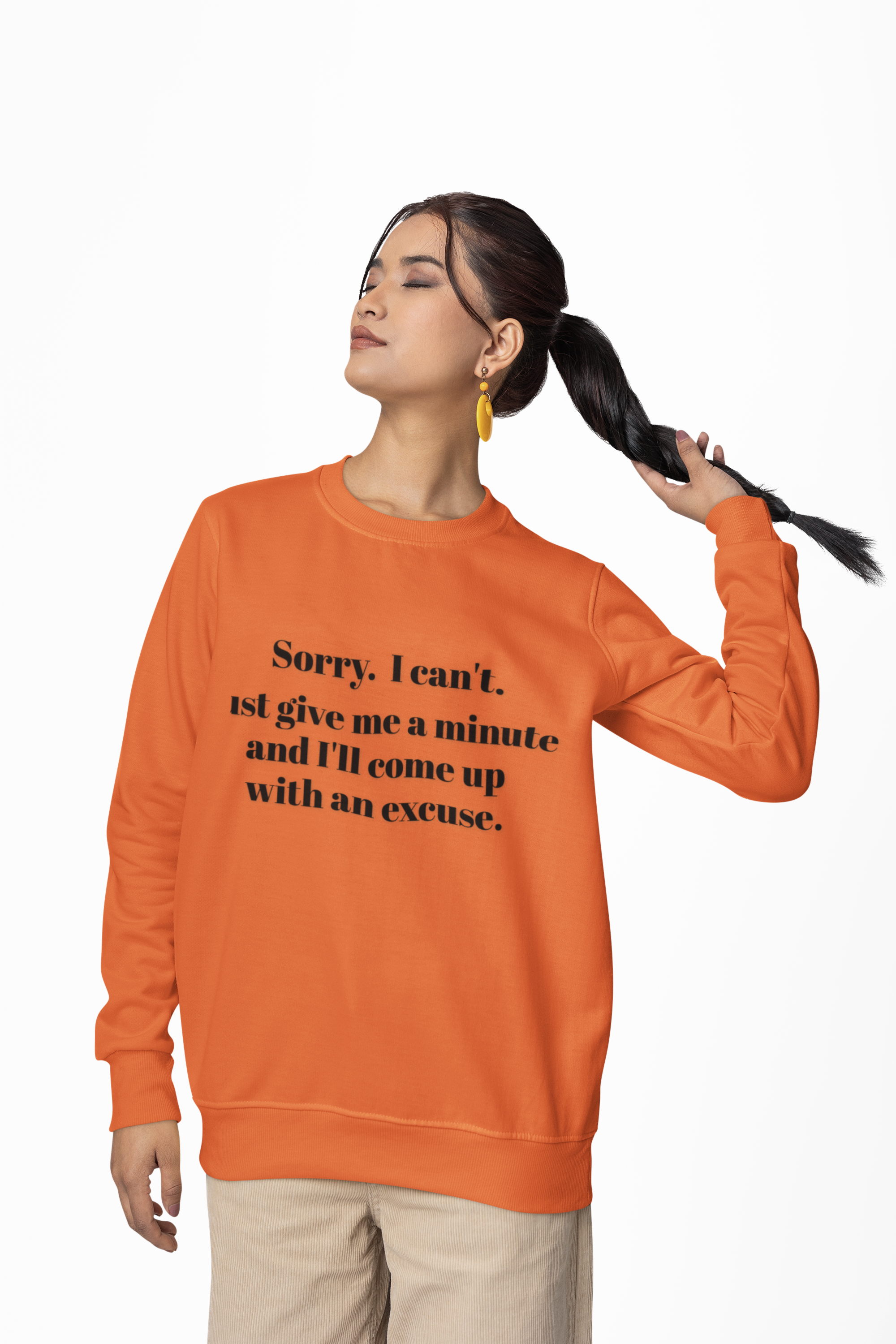 Crewneck Sweatshirt - Speak Your Mind Design