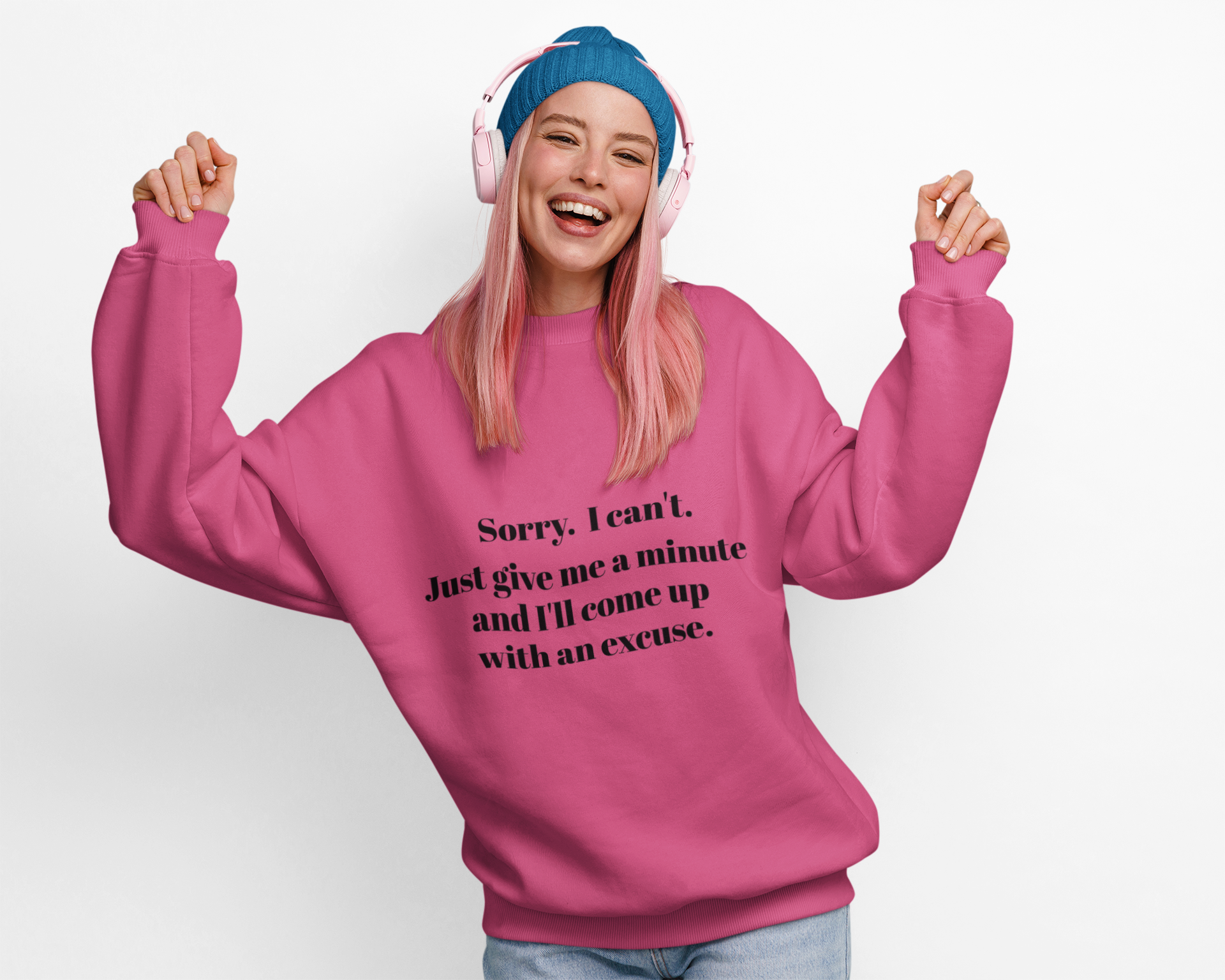 Crewneck Sweatshirt - Speak Your Mind Design product thumbnail image