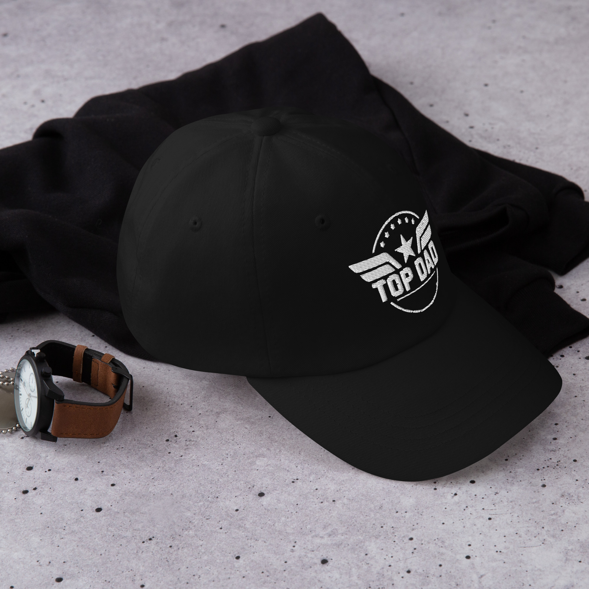 Embroidered Dad Hat for Him Adjustable Cotton Top Dad Cap Funny Cool Gift for Dads Retro Baseball Hat - Classic Snapback Style Dad Cap - Customizable & Stylish Gift for Dads, Father's Day Cap, Casual Wear, Adjustable White Hat product thumbnail image Embroidered Dad Hat for Him Adjustable Cotton Top Dad Cap Funny Cool Gift for Dads Retro Baseball Hat - Classic Snapback Style Dad Cap - Customizable & Stylish Gift for Dads, Father's Day Cap, Casual Wear, Adjustable White Hat product thumbnail image